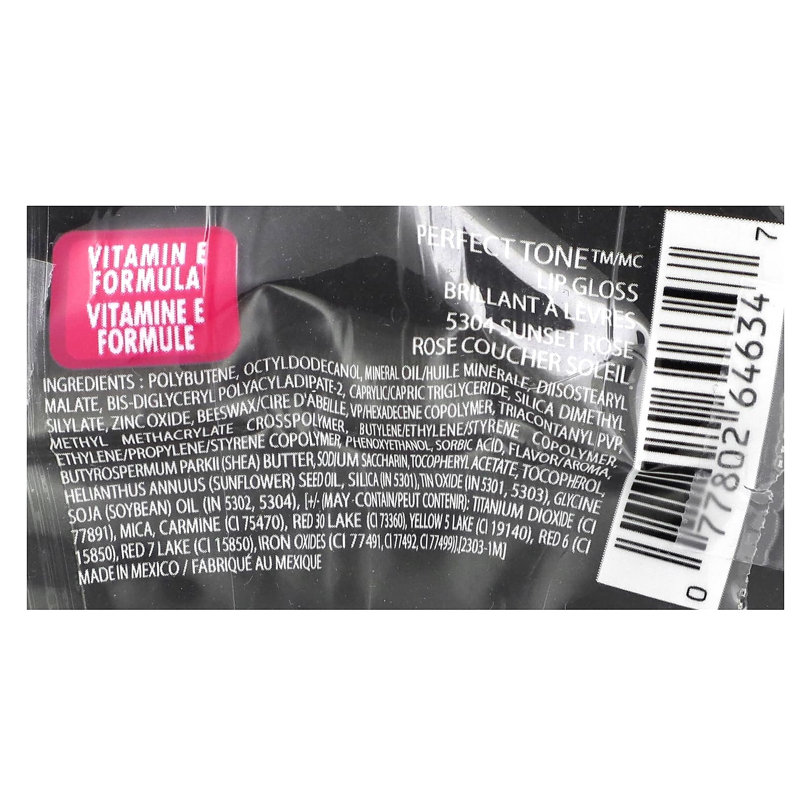 Black Radiance, Perfect Tone, блеск для губ, оттенок 5304 Rose Rose, 11,8 мл (0,4 жидк. унции)