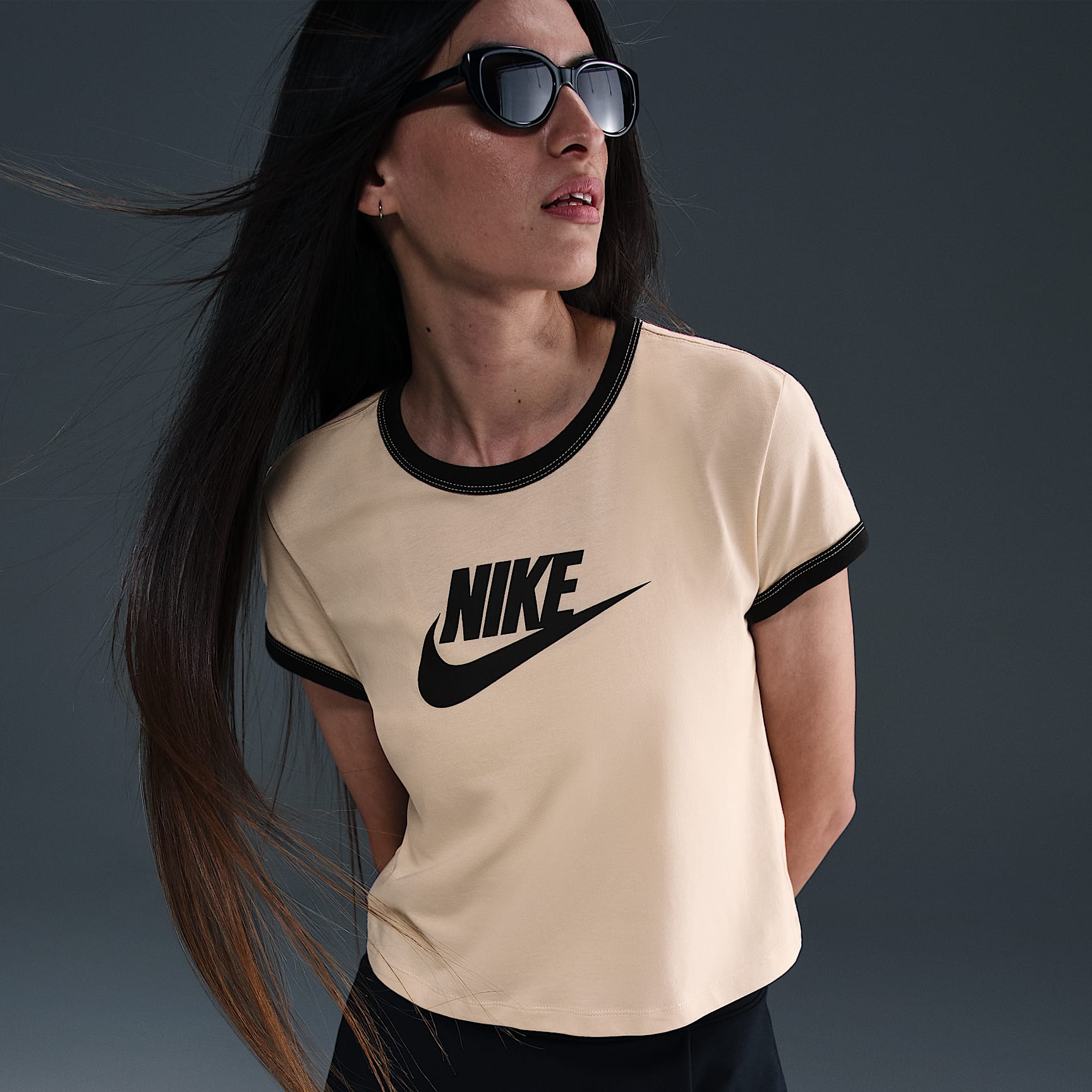 Nike Sportswear Women's Short-Sleeve Ringer T-Shirt