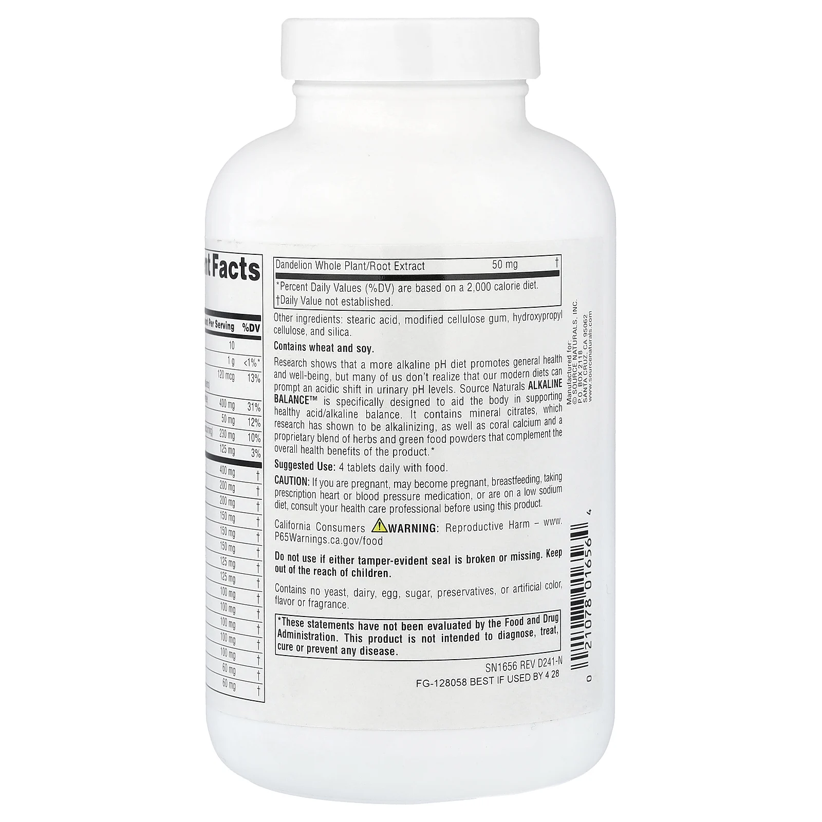 Source Naturals, Alkaline Balance™, 120 таблеток