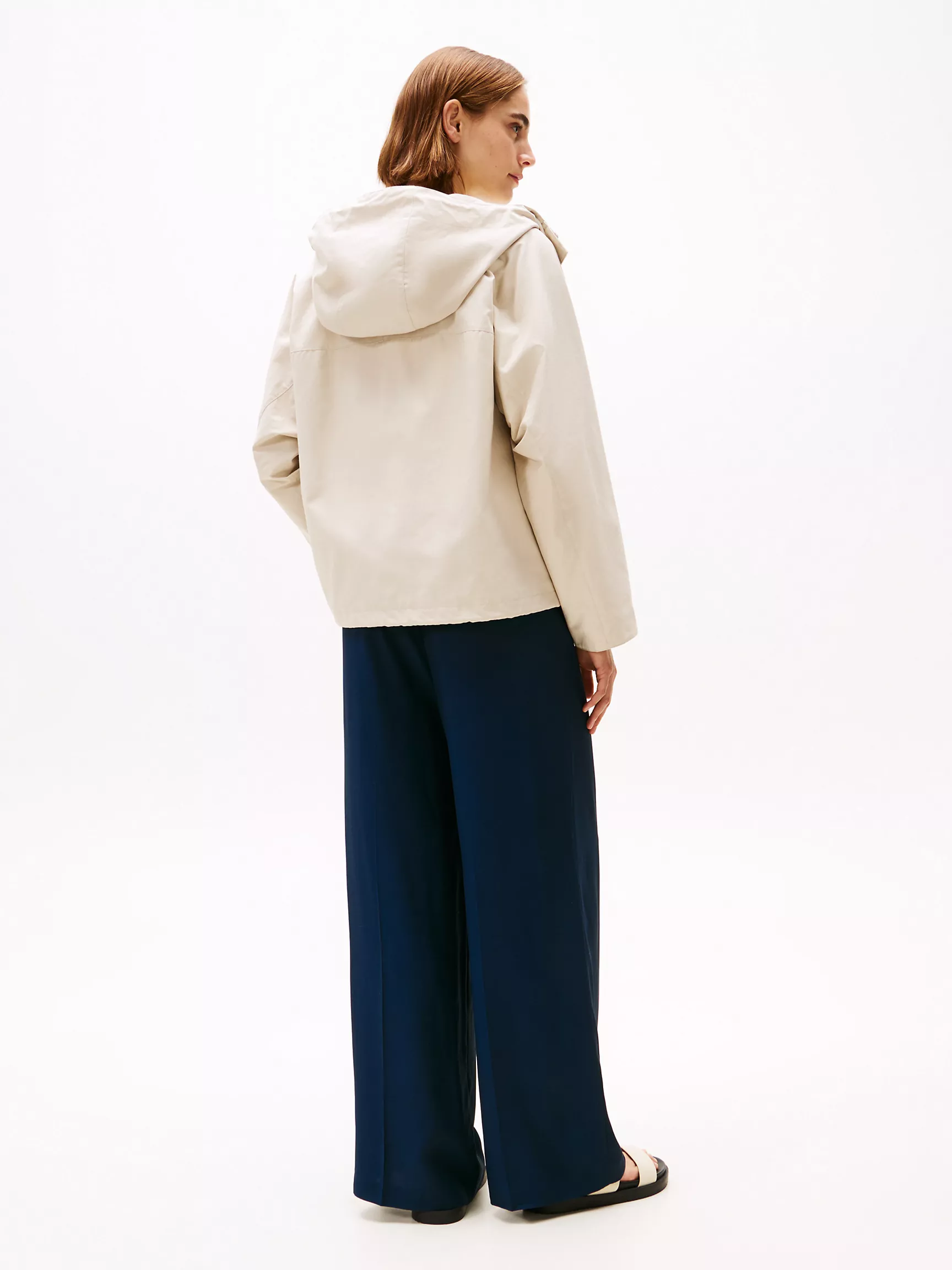 Женская парка Tommy Hilfiger, Короткая парка с капюшоном