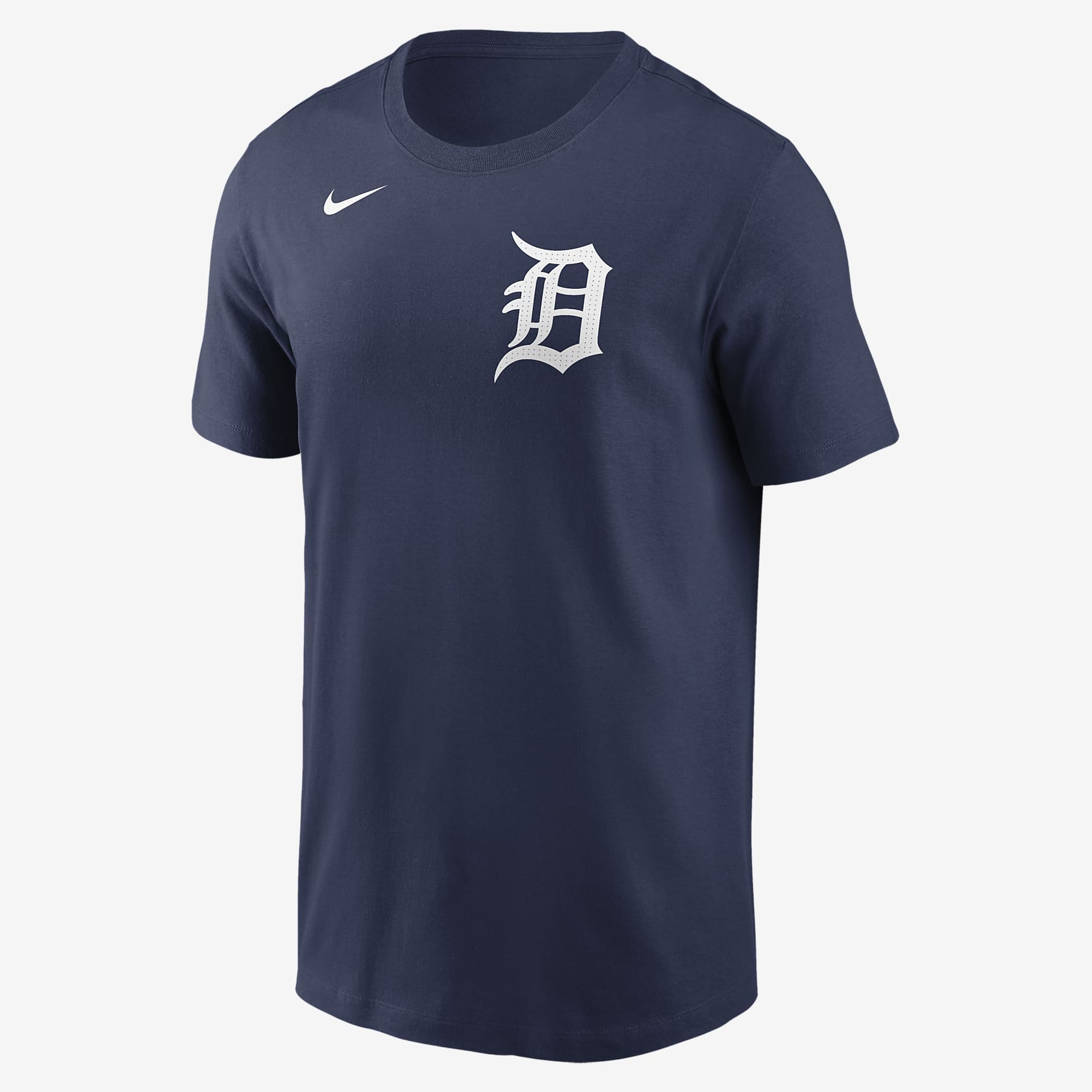 Detroit Tigers Fuse Wordmark Men's Nike MLB T-Shirt