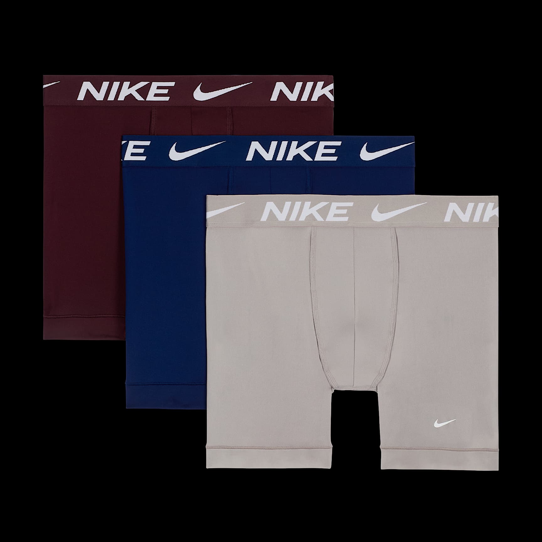 Nike Dri-FIT Essential Micro Men's Boxer Briefs (3-Pack)