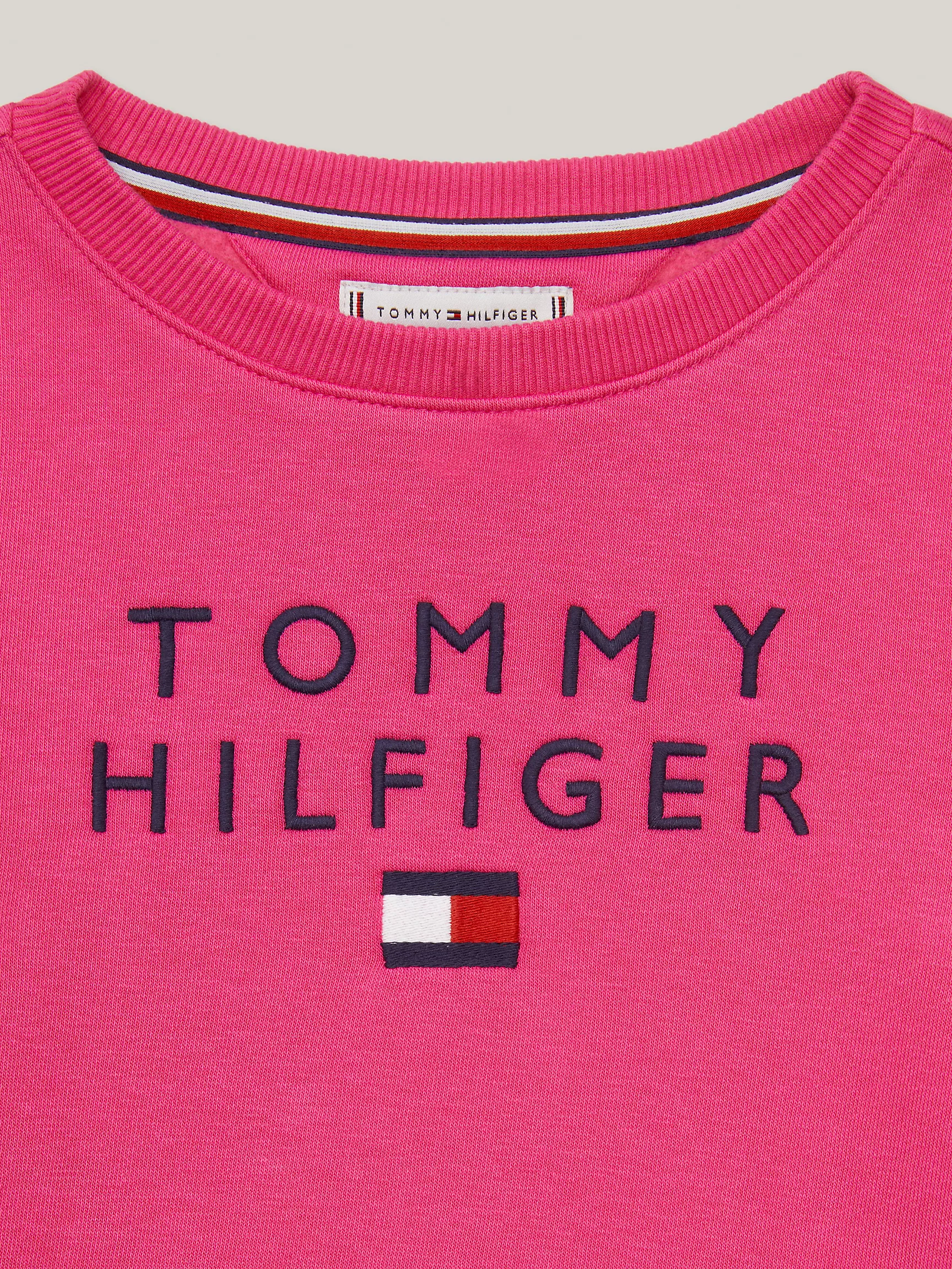 Толстовка для девочек Tommy Hilfiger, Детский свитшот с логотипом Tommy