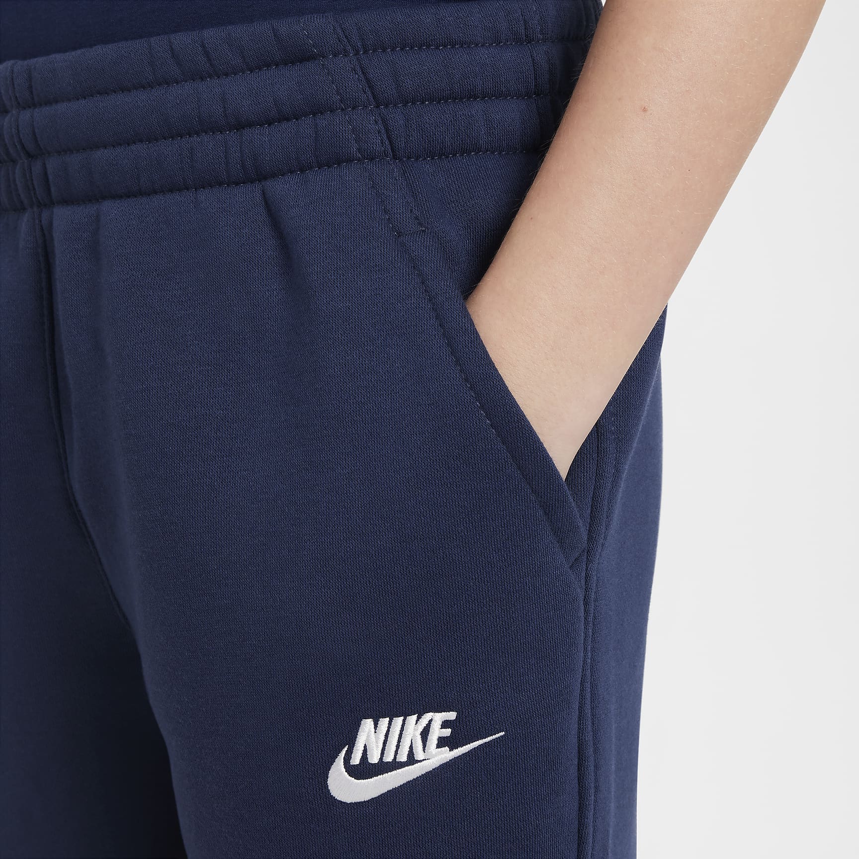 Nike Sportswear Club Fleece Big Kids' Open-Hem Pants