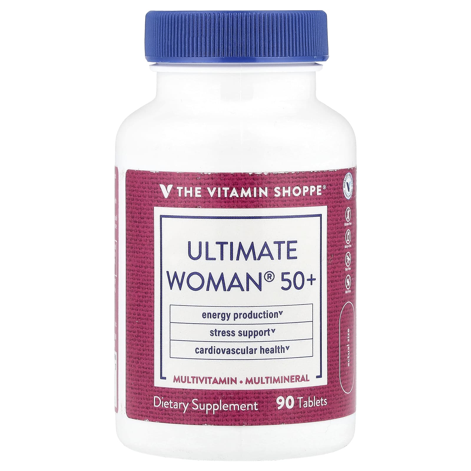 The Vitamin Shoppe, Ultimate Woman® 50+, мультивитамины и мультиминералы, 90 таблеток