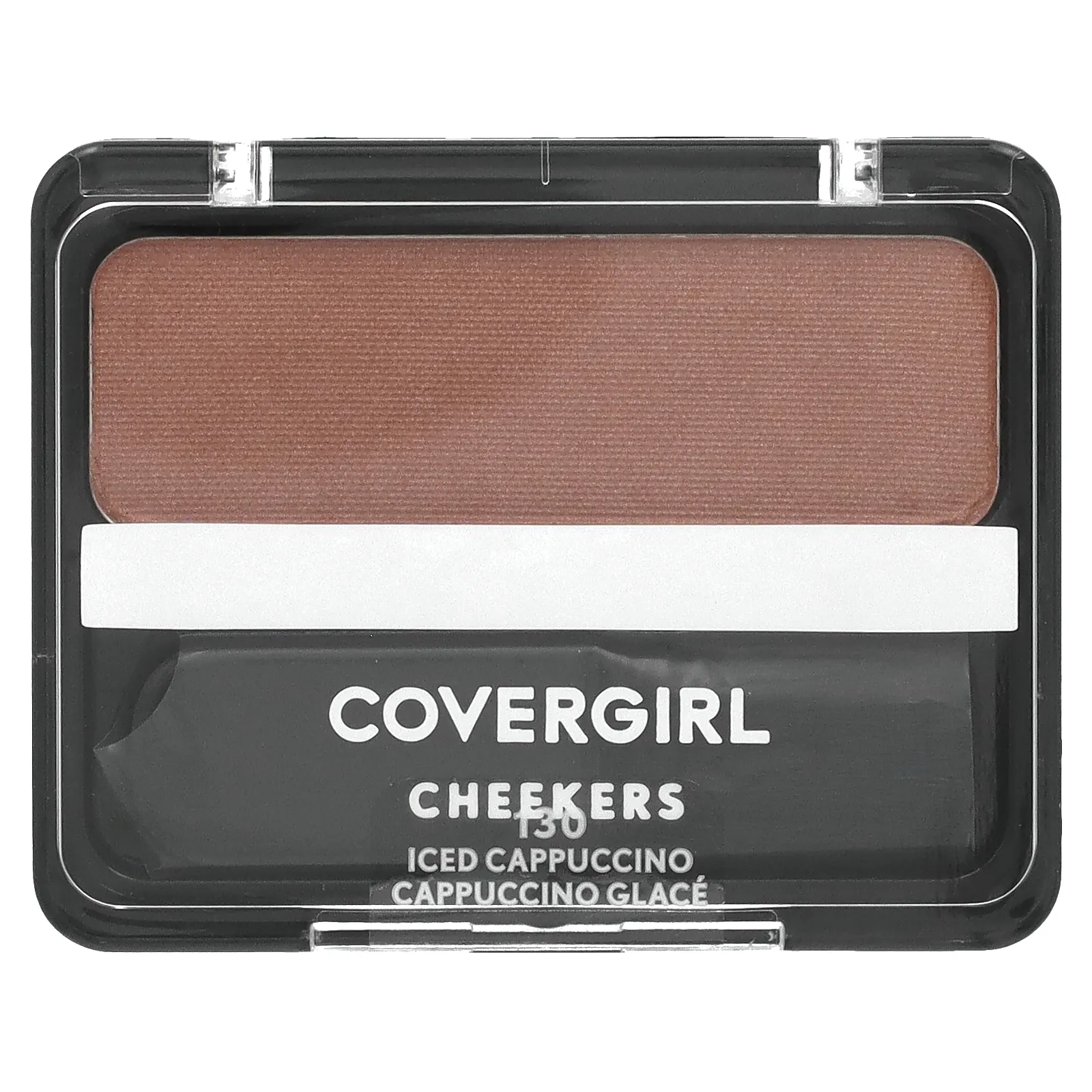 Covergirl, Cheekers Blush, румяна для лица, 130 холодный капучино, 3 г (0,12 унции)