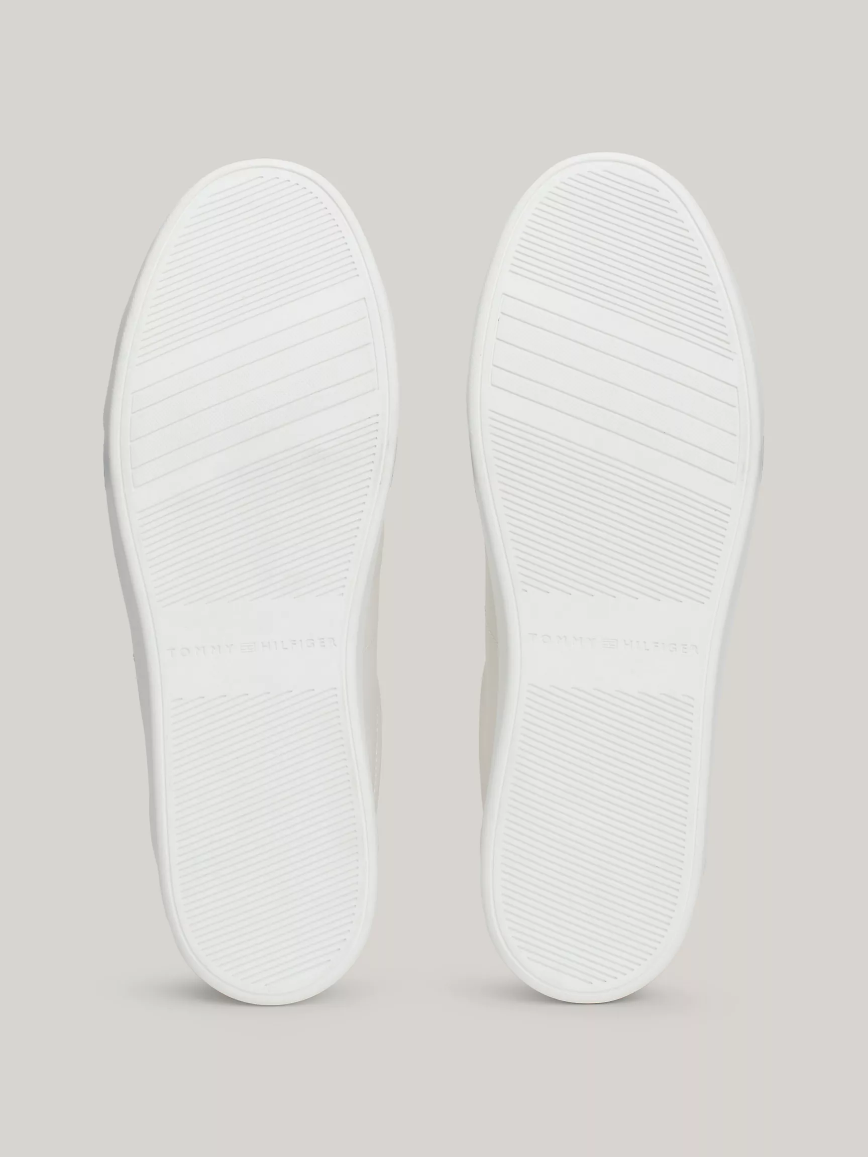 Женские кроссовки Tommy Hilfiger, Кожаные кеды с монограммной вставкой