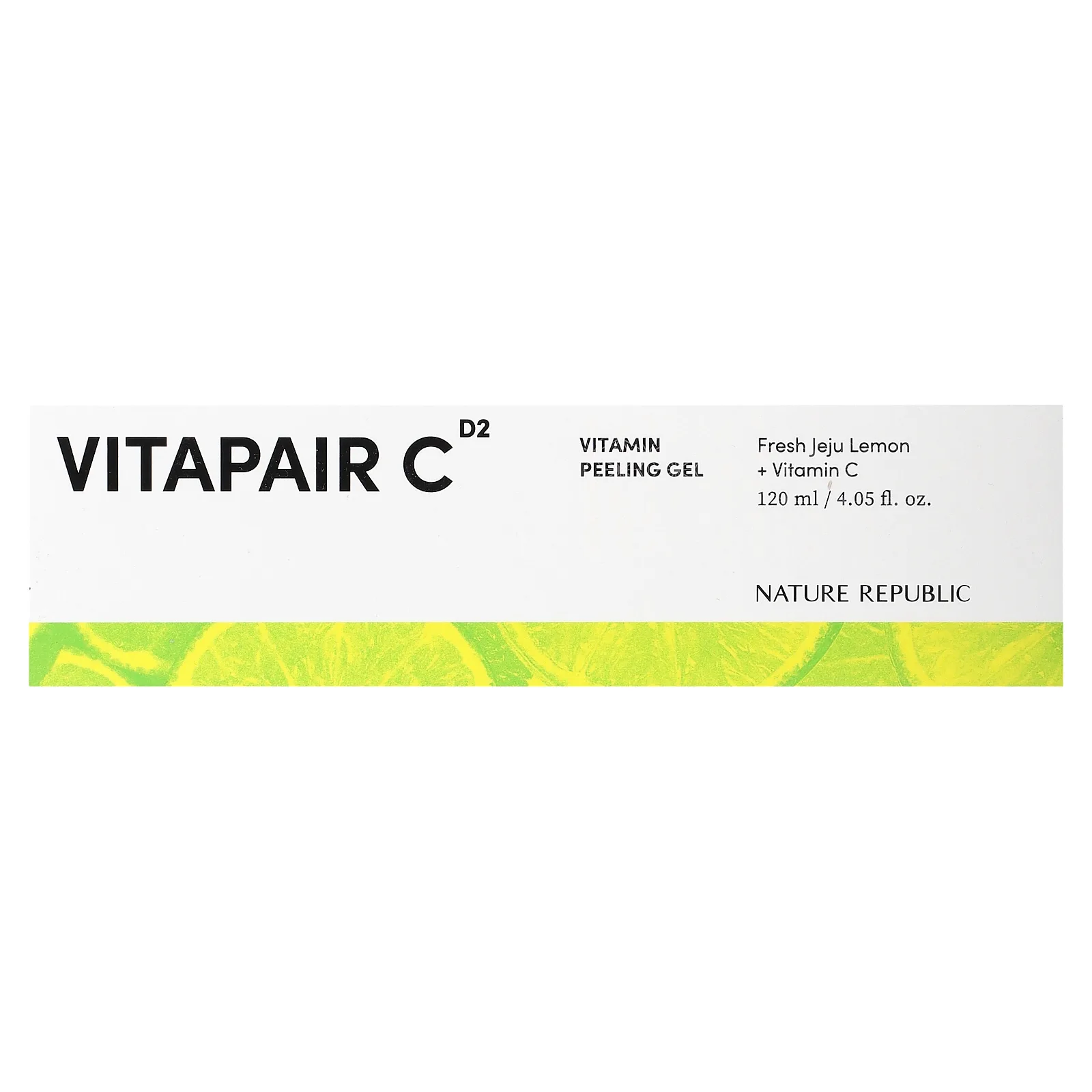 Nature Republic, Vitapair C D2, витаминный пилинг-гель, 120 мл (4,05 жидк. Унции)