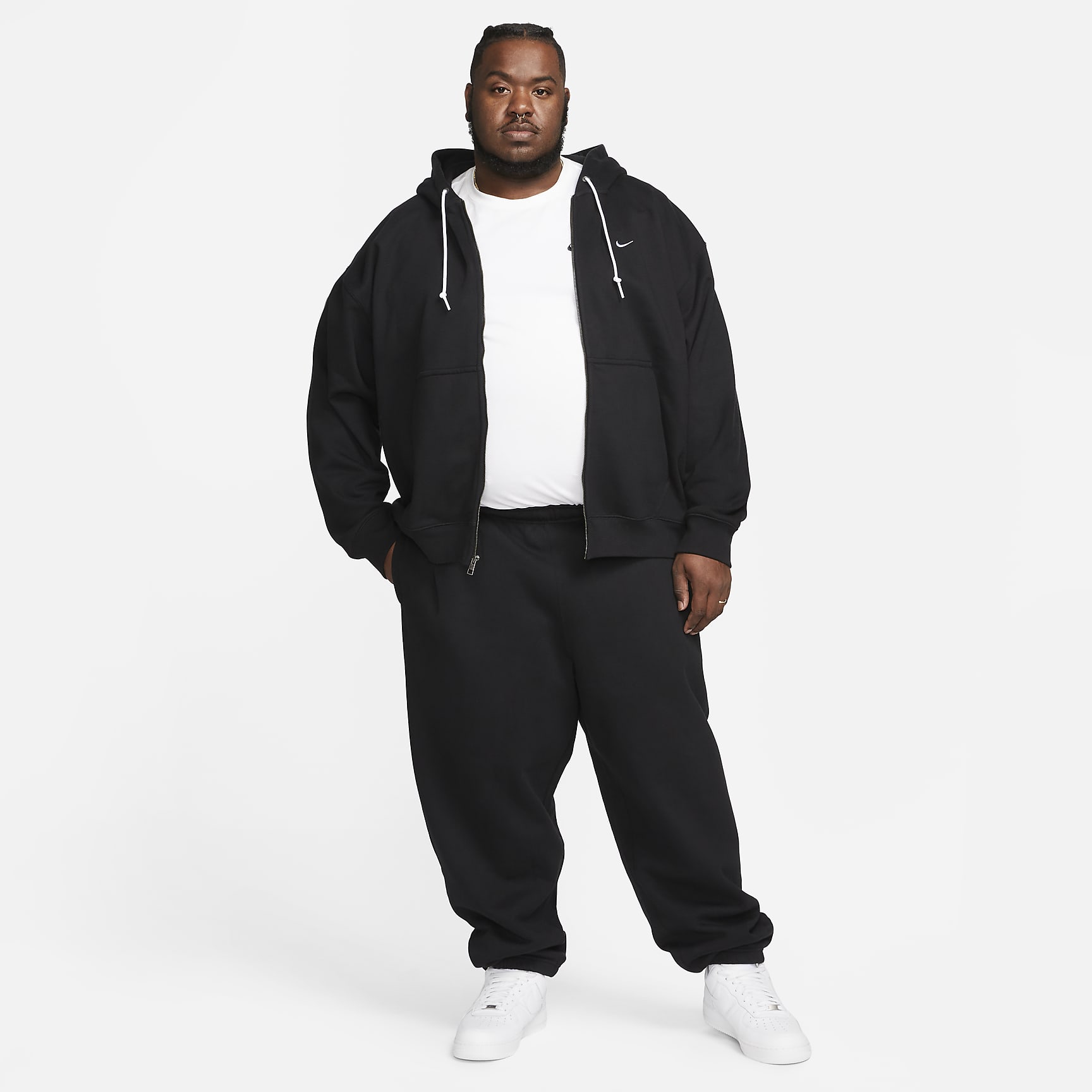 Nike Solo Swoosh Men's Full-Zip Hoodie