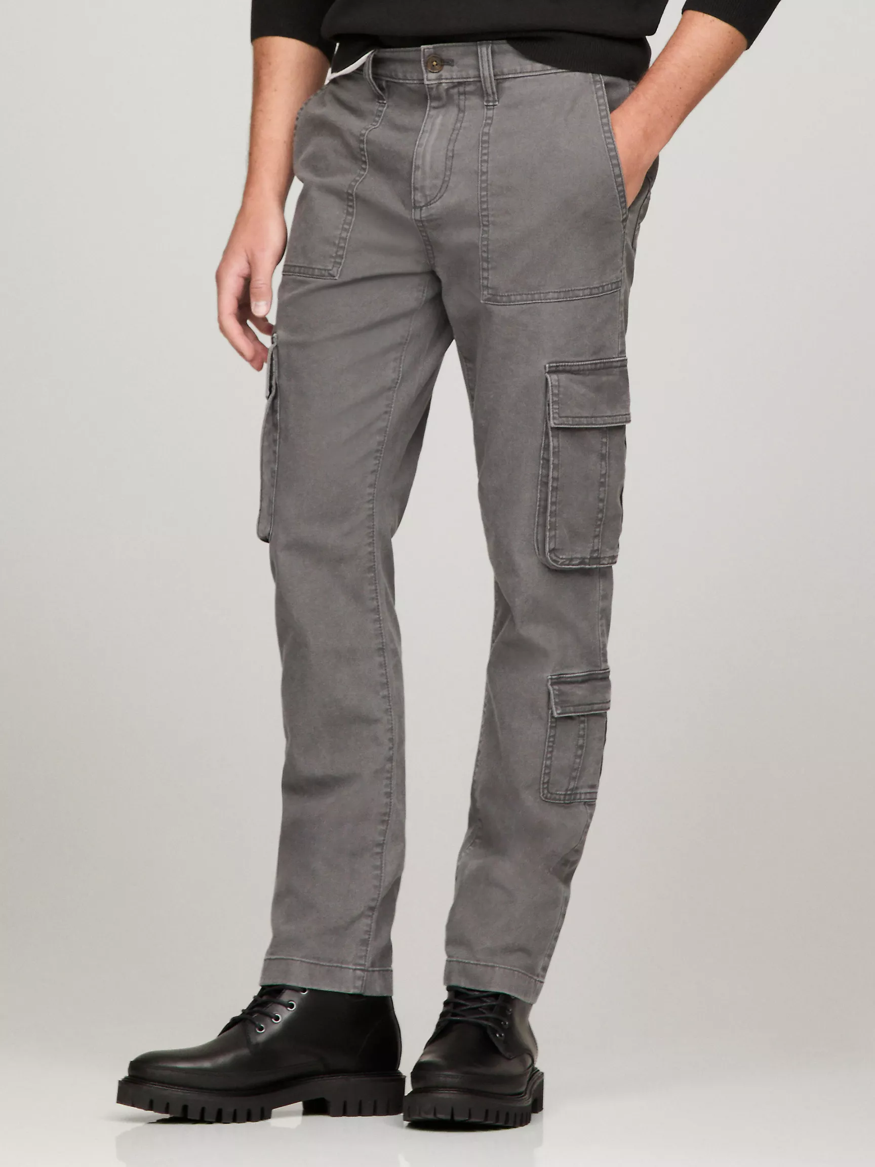 Мужские брюки Tommy Hilfiger, Свободные брюки-карго в стиле utility