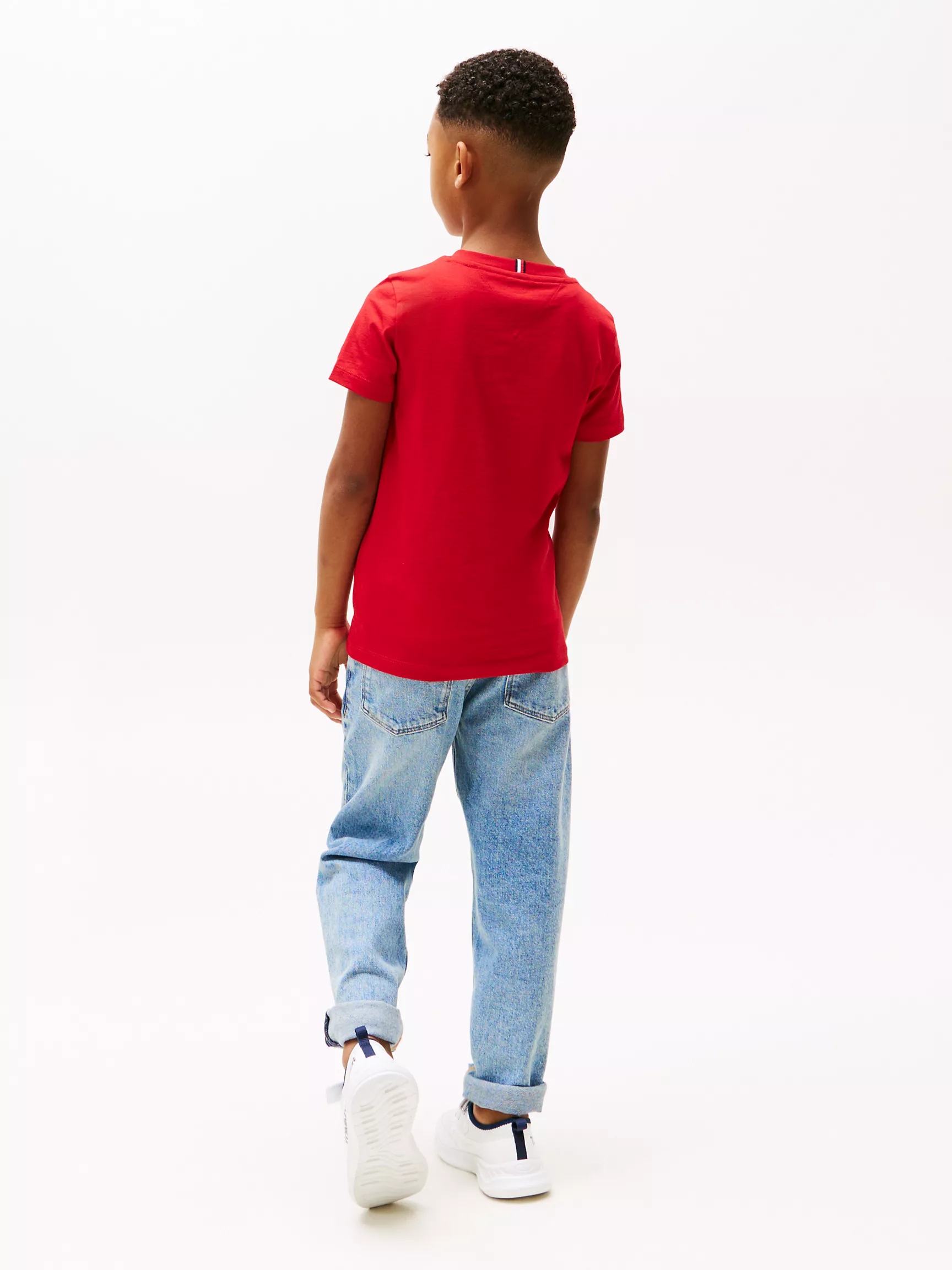 Футболка Tommy Hilfiger для мальчиков, Детская футболка с графическим принтом 85