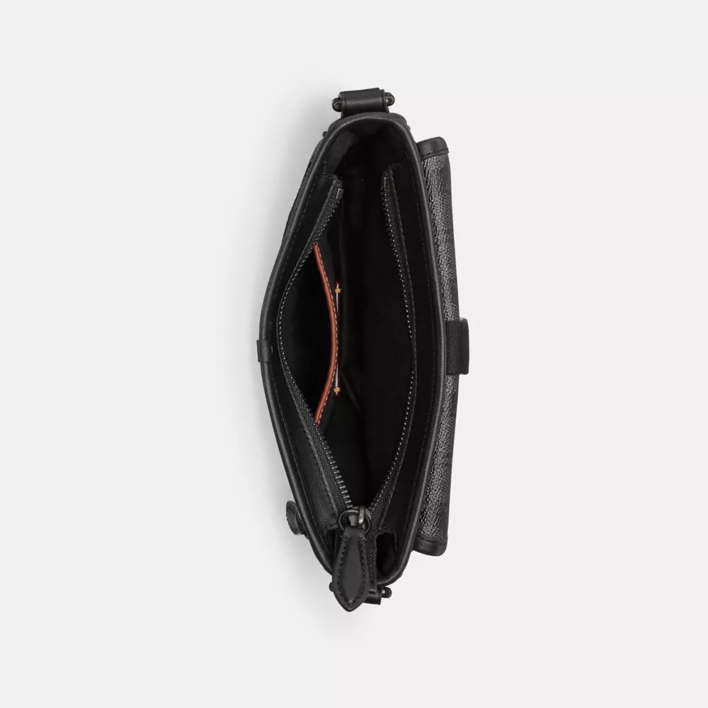 Сумка COACH Beck Slim Crossbody In Signature Canvas