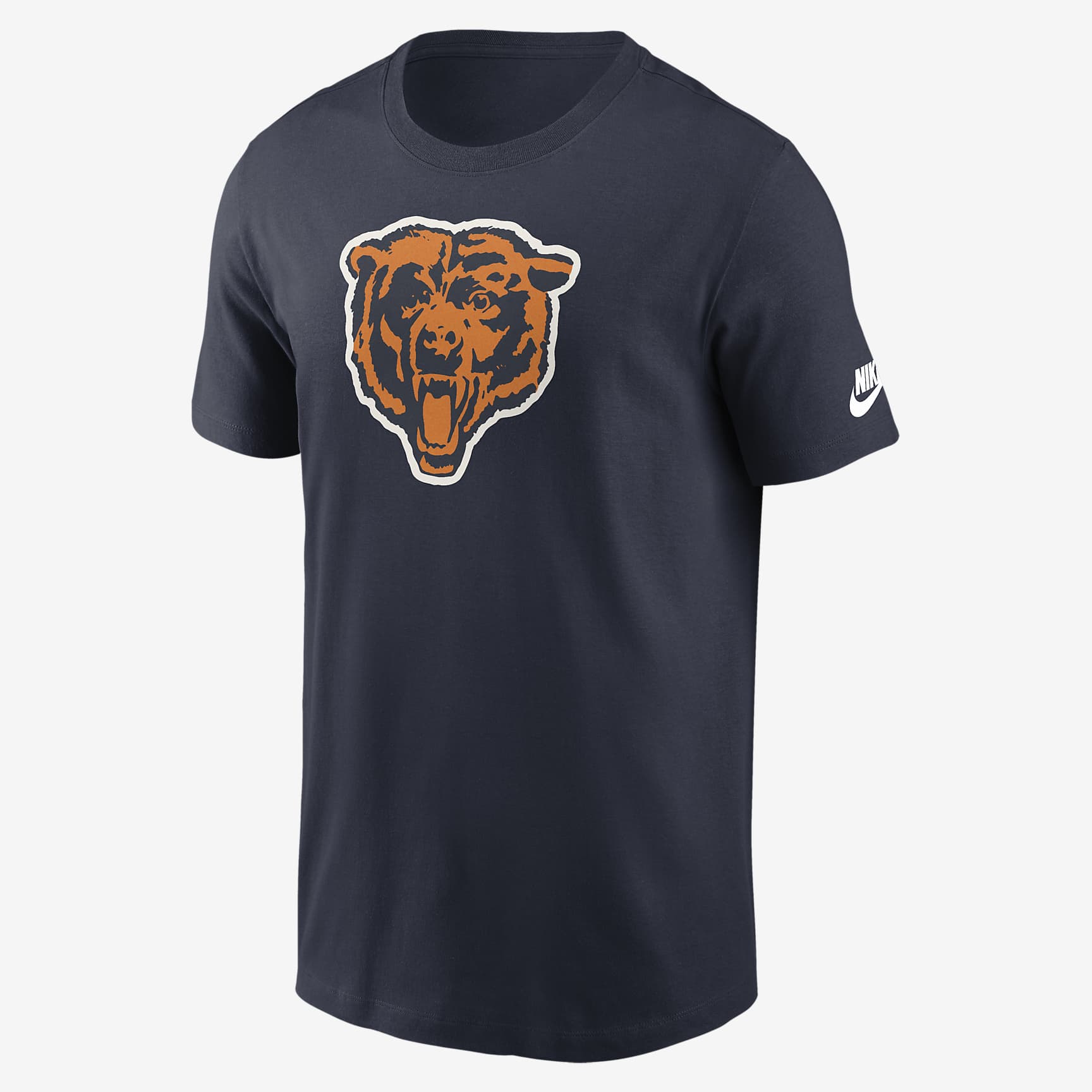 Chicago Bears Rewind Logo Essential Men's Nike NFL T-Shirt