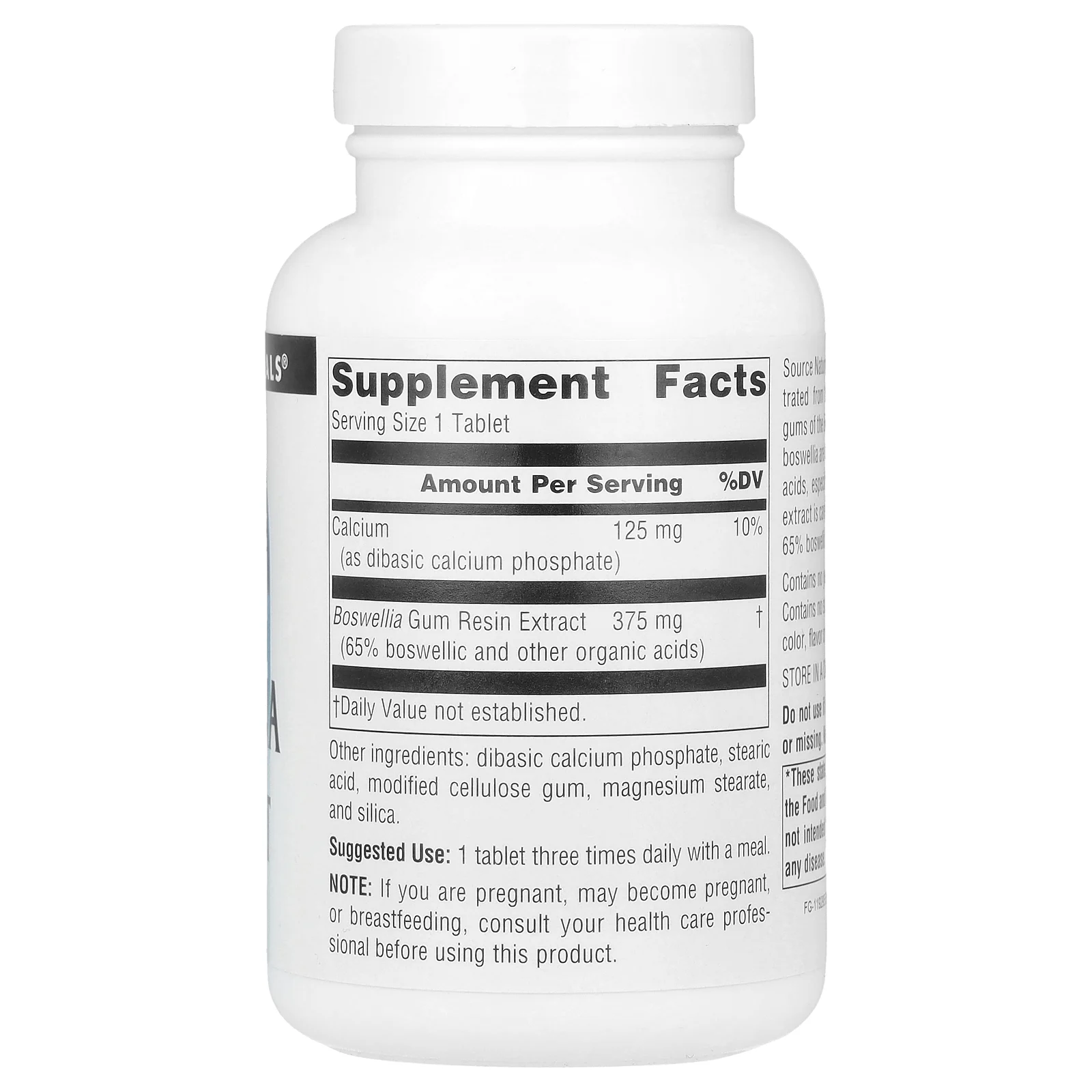 Source Naturals, Экстракт босвеллии, 100 таблеток