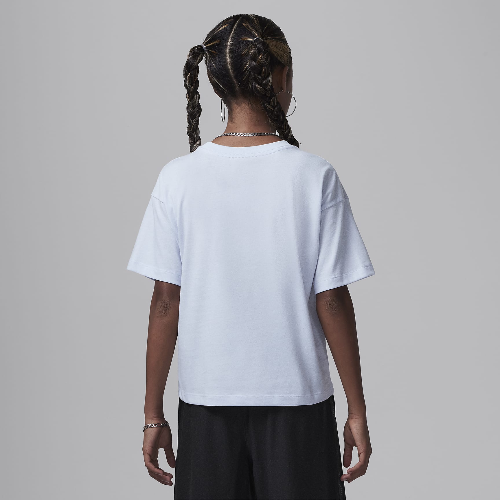 Jordan 1st Baby Blue Big Kids' T-Shirt