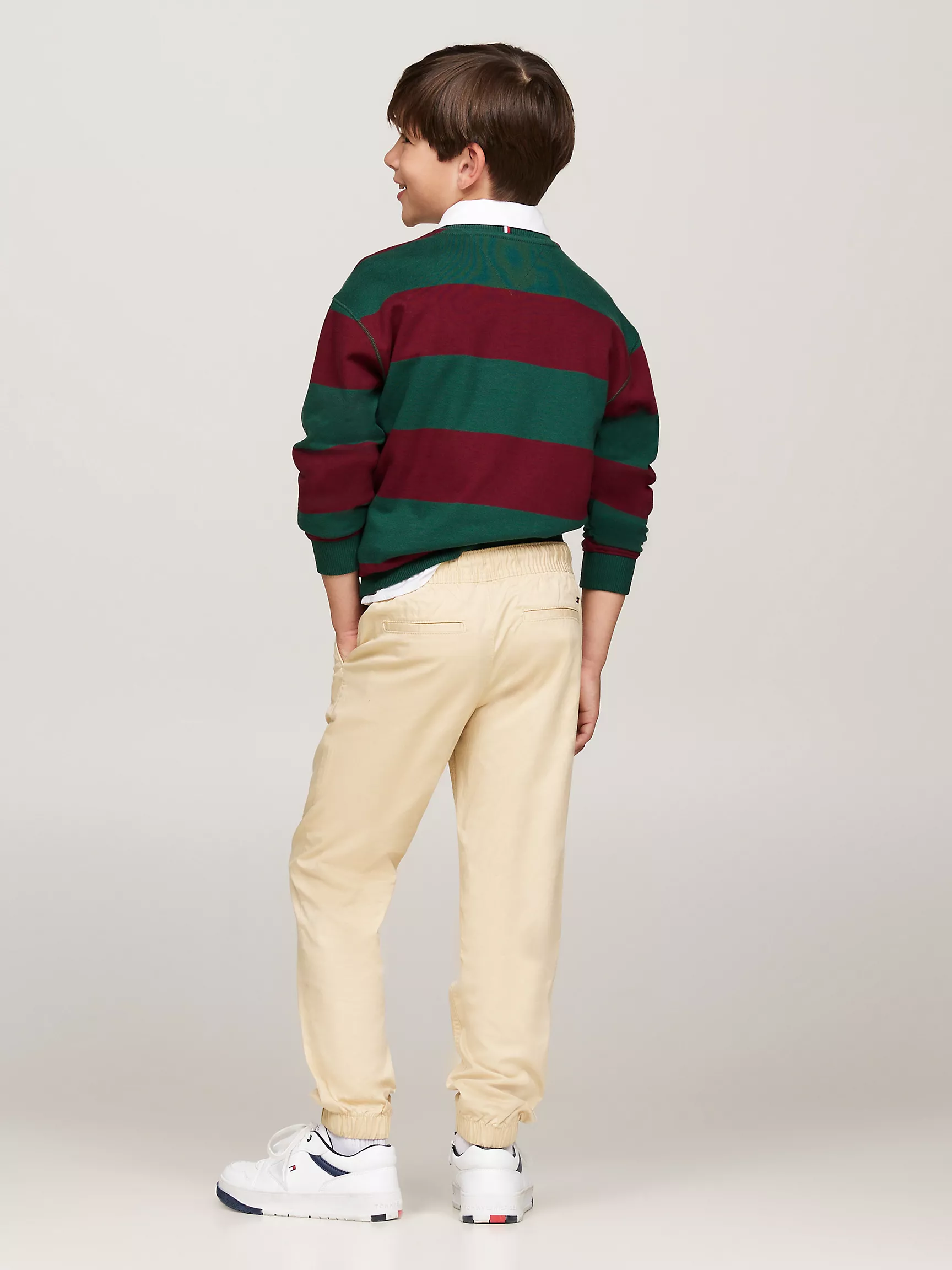 Брюки для мальчика Tommy Hilfiger, Детские спортивные брюки-джоггеры из эластичного хлопка