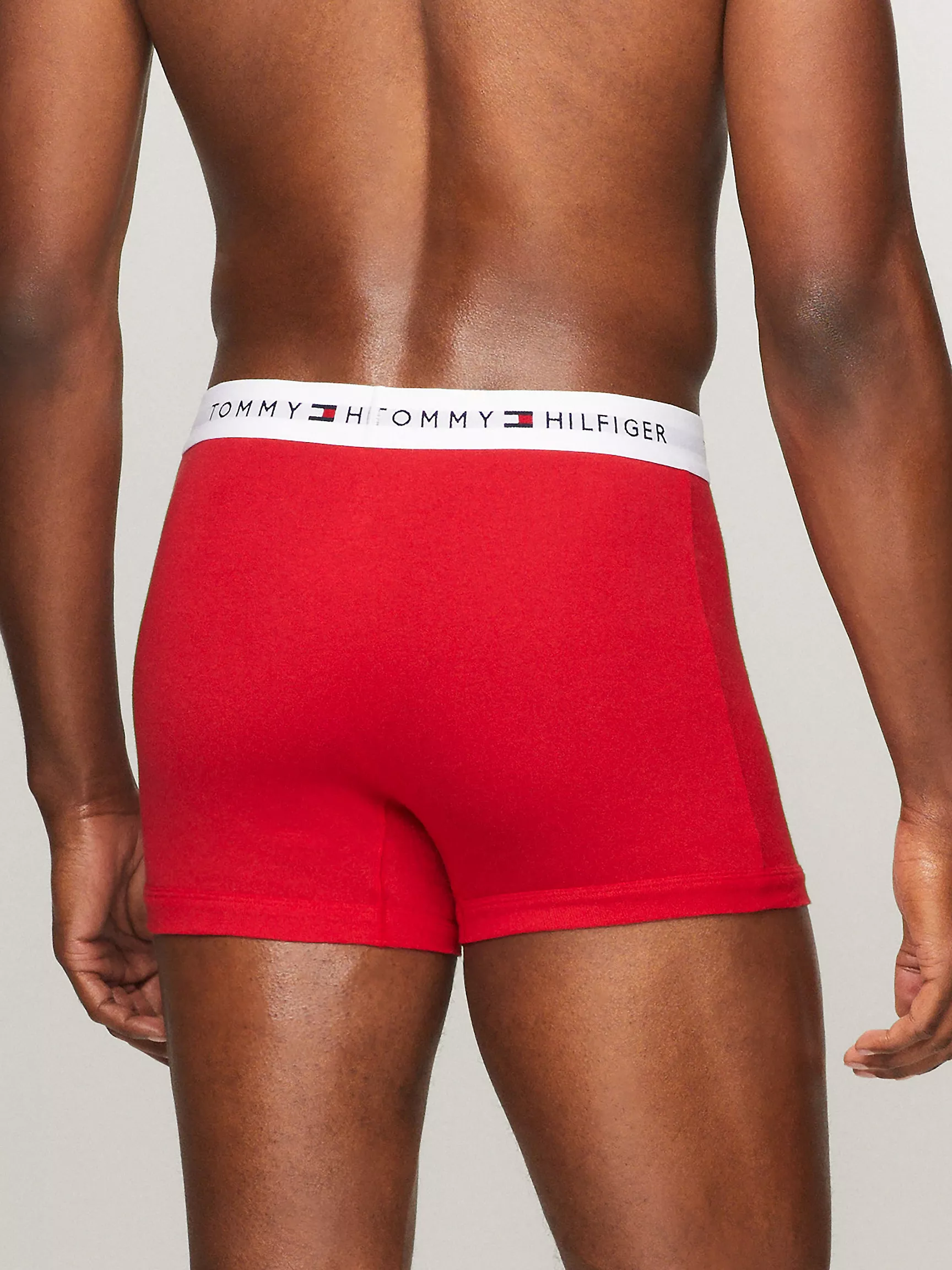 Мужское нижнее белье Tommy Hilfiger, Классические хлопковые трусы-боксёры (набор 3 шт.)