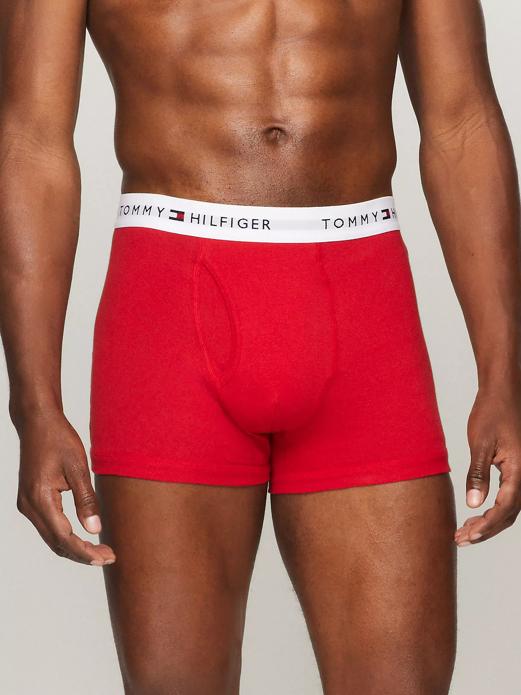 Мужское нижнее белье Tommy Hilfiger, Классические хлопковые трусы-боксёры (набор 3 шт.)