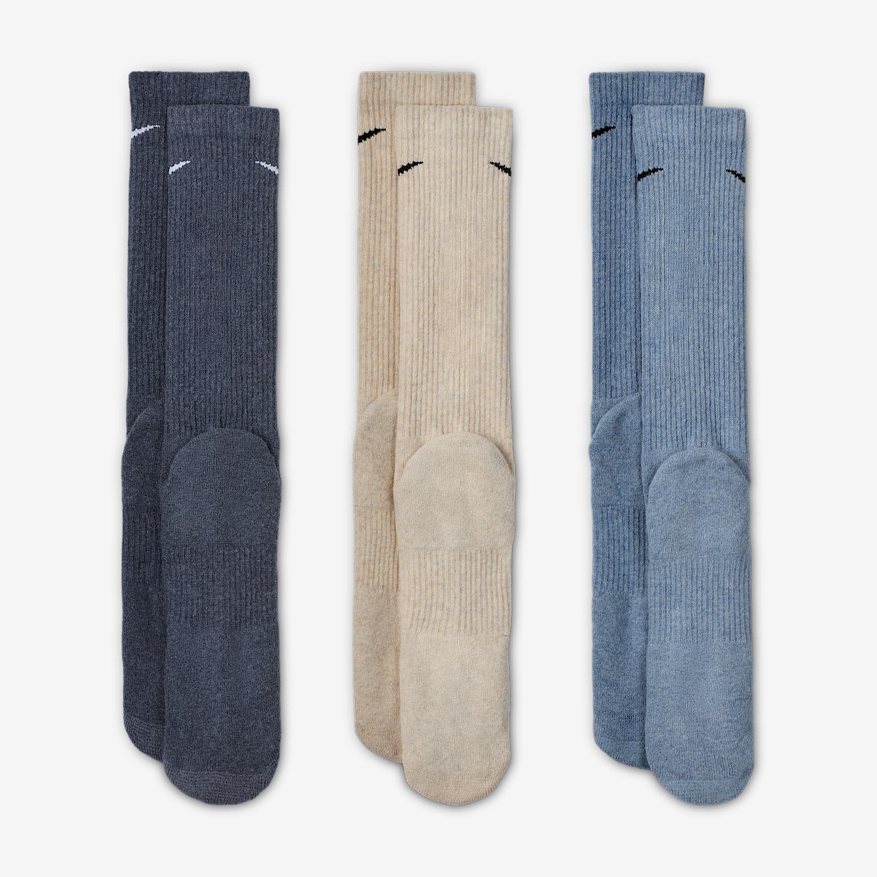 Nike Everyday Plus Cushioned Training Crew Socks (3 Pairs)