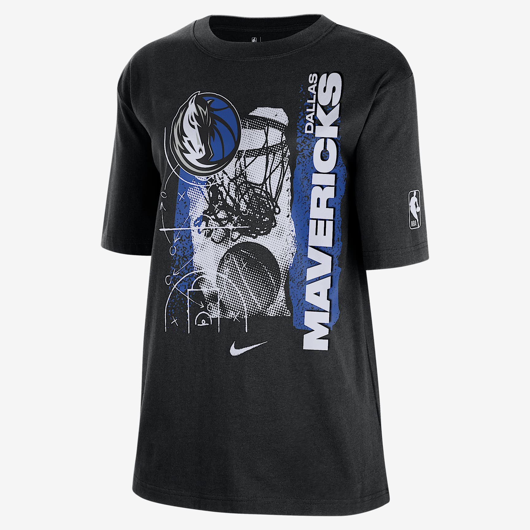 Dallas Mavericks Courtside Women's Nike NBA T-Shirt