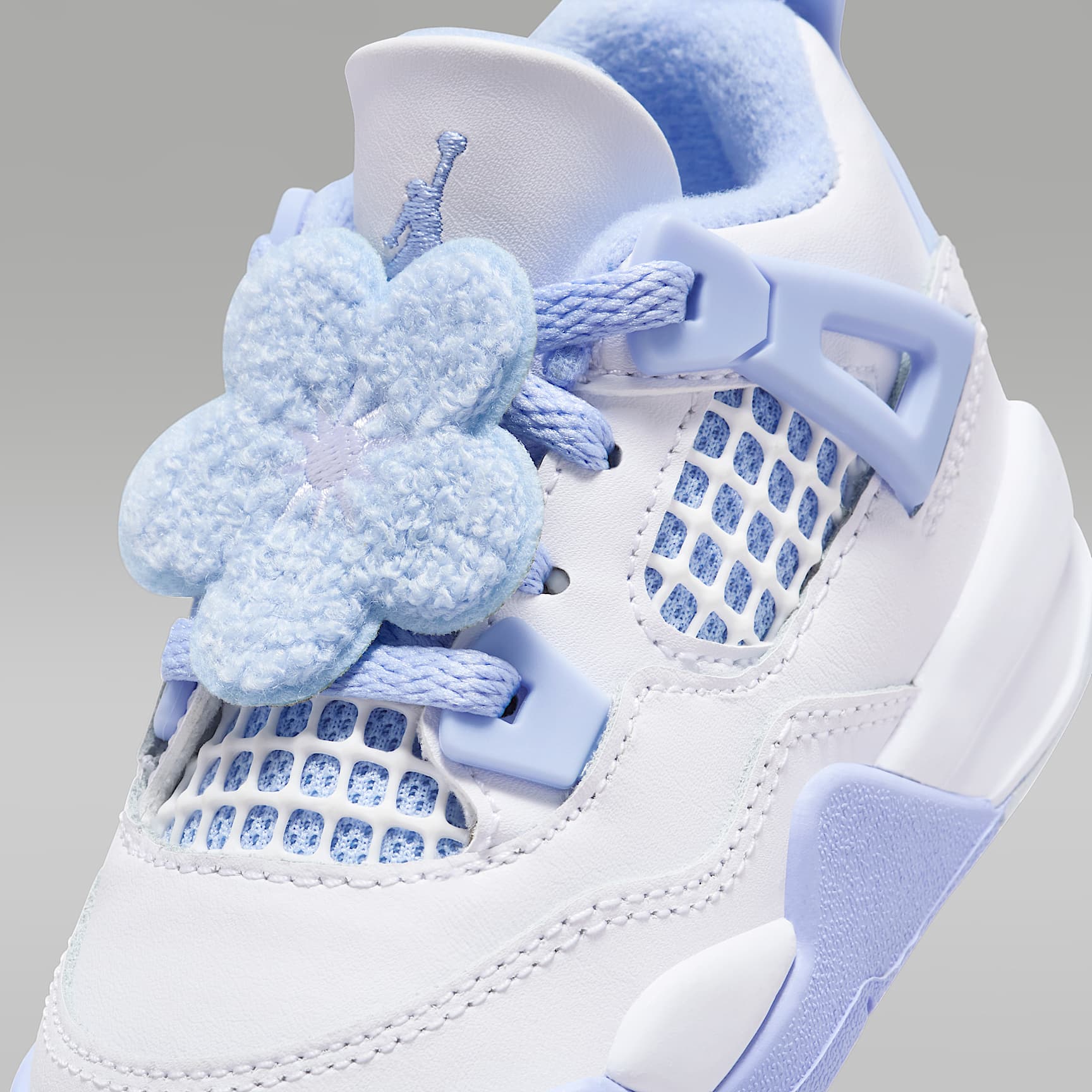 Jordan 4 Retro "Aluminum" Baby/Toddler Shoes