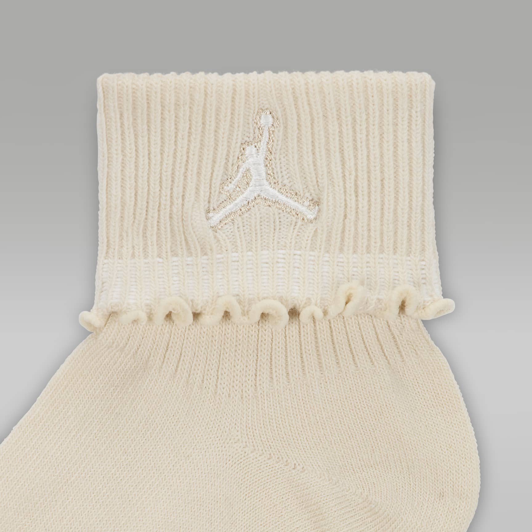 Jordan Big Kids' Foldover Ankle Socks (6 Pairs)