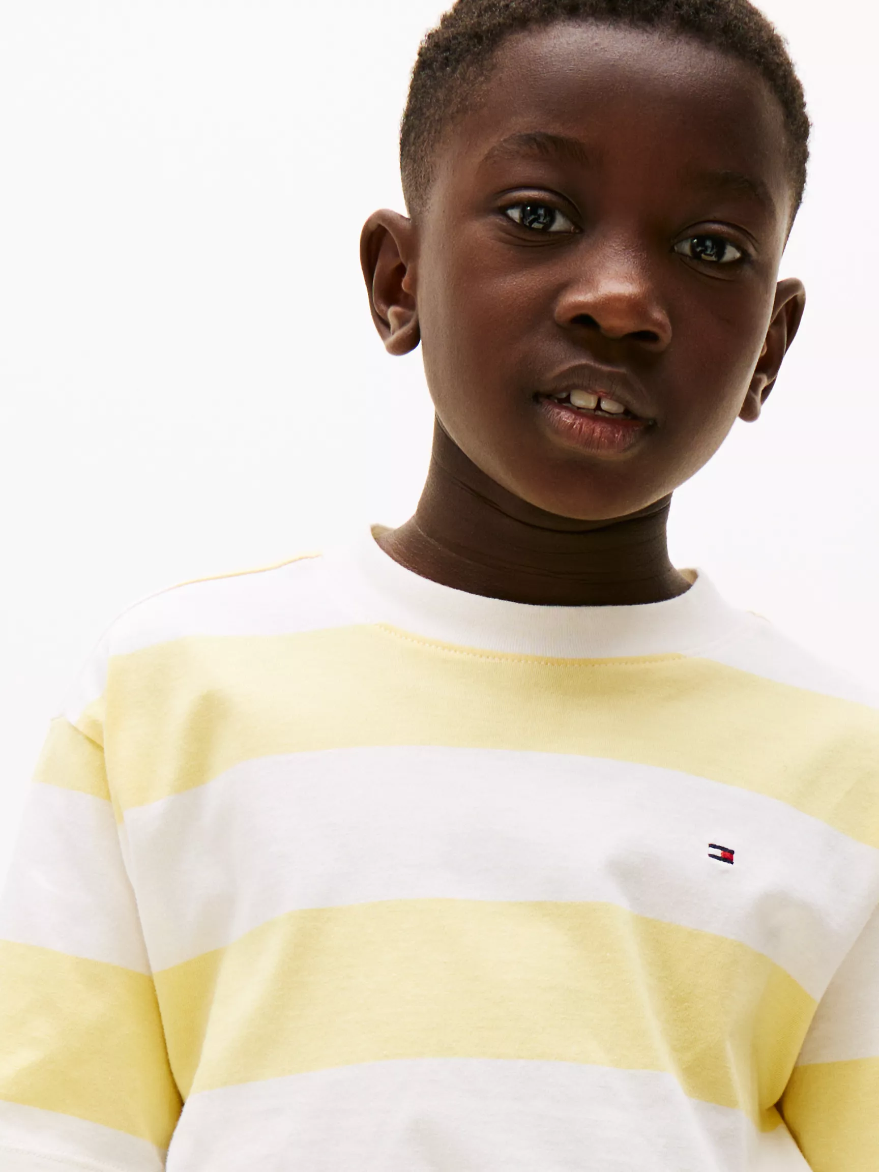 Футболка Tommy Hilfiger для мальчиков, Детская полосатая футболка