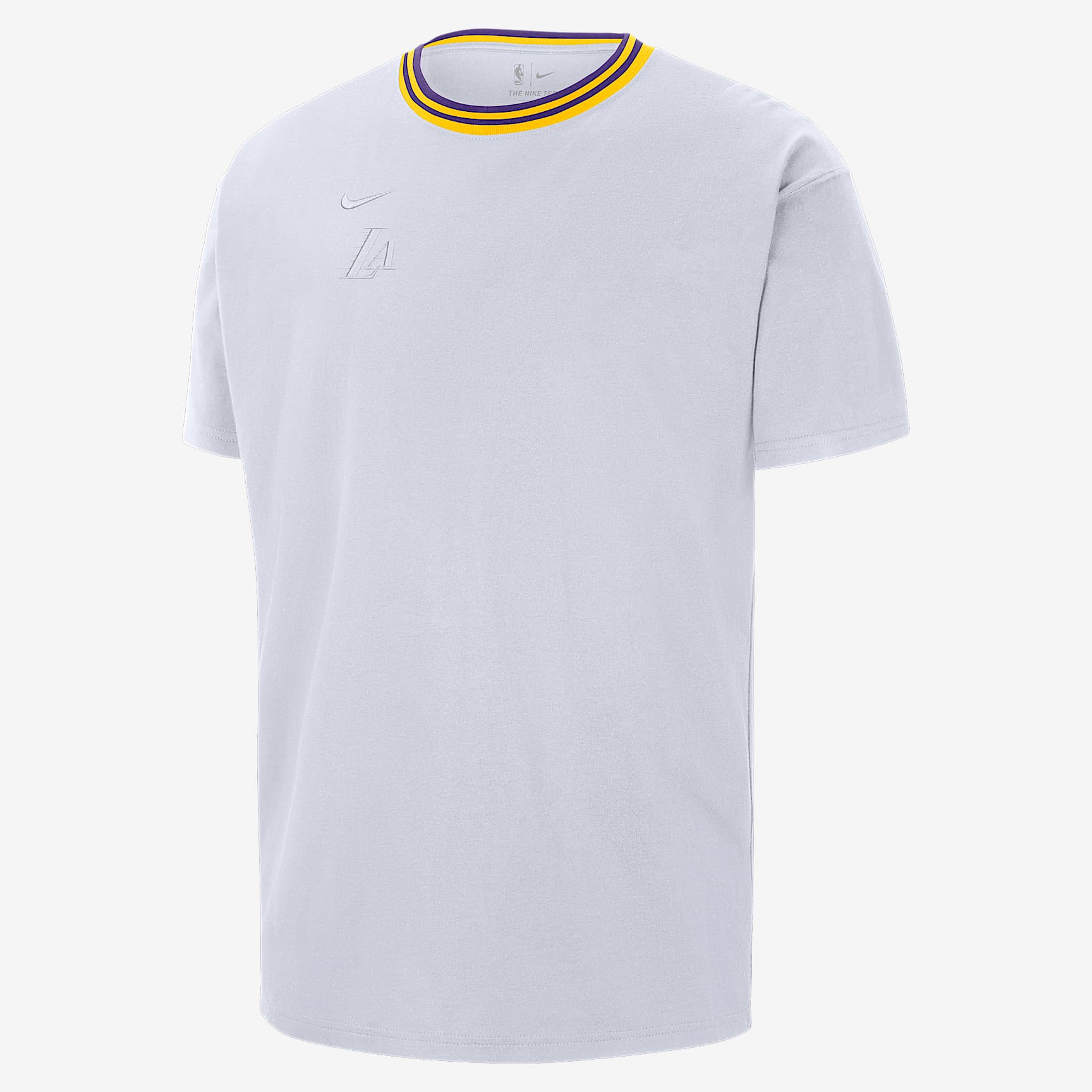 Los Angeles Lakers Courtside City Edition Premium Men's Nike NBA Max90 T-Shirt