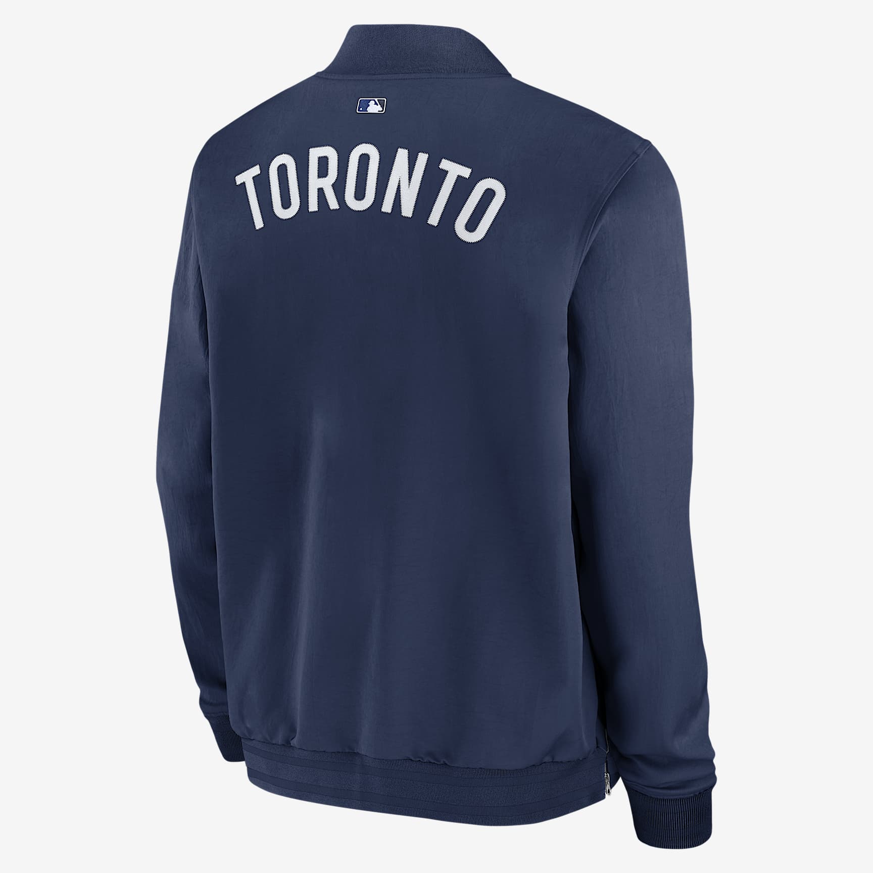 Toronto Blue Jays Authentic Collection Dugout Men's Nike MLB Full-Zip Bomber Jacket