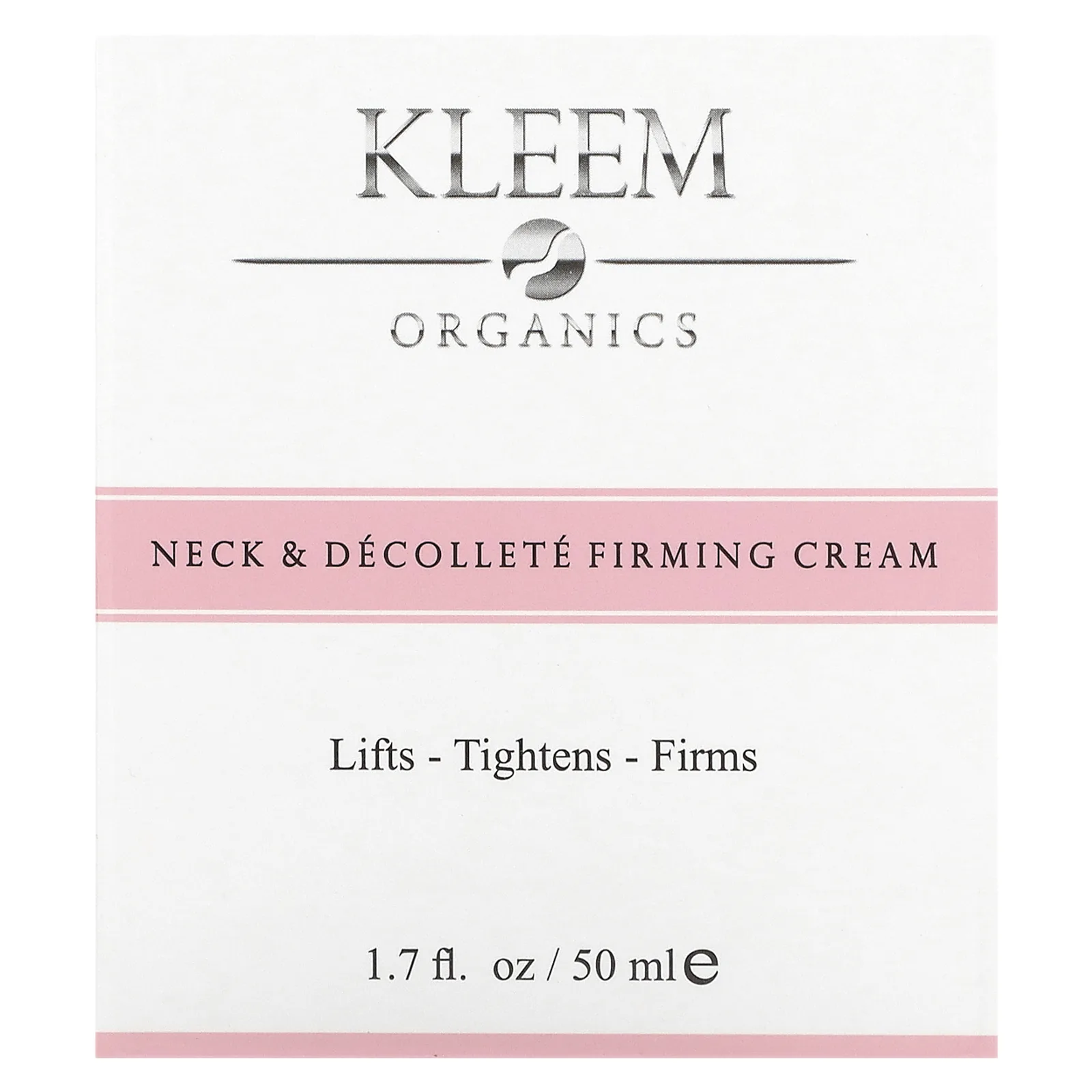 Kleem Organics, подтягивающий крем для шеи и декольте, для всех типов кожи, 50 мл (1,7 жидк. унции)