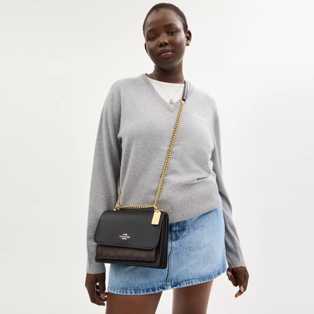 Сумка COACH Klare Crossbody Bag In Signature Canvas