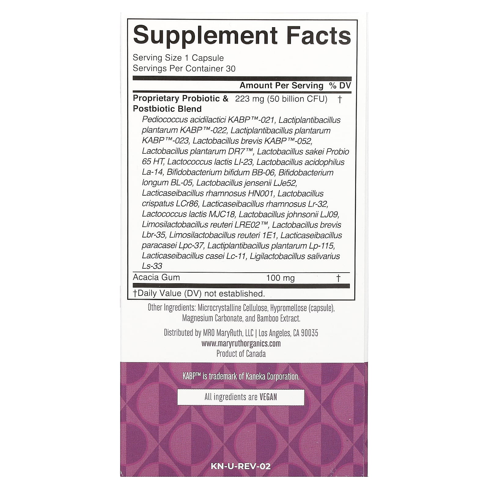 MaryRuth's, 3-в-1 для ежедневного приема женщин старше 40 лет, 30 капсул