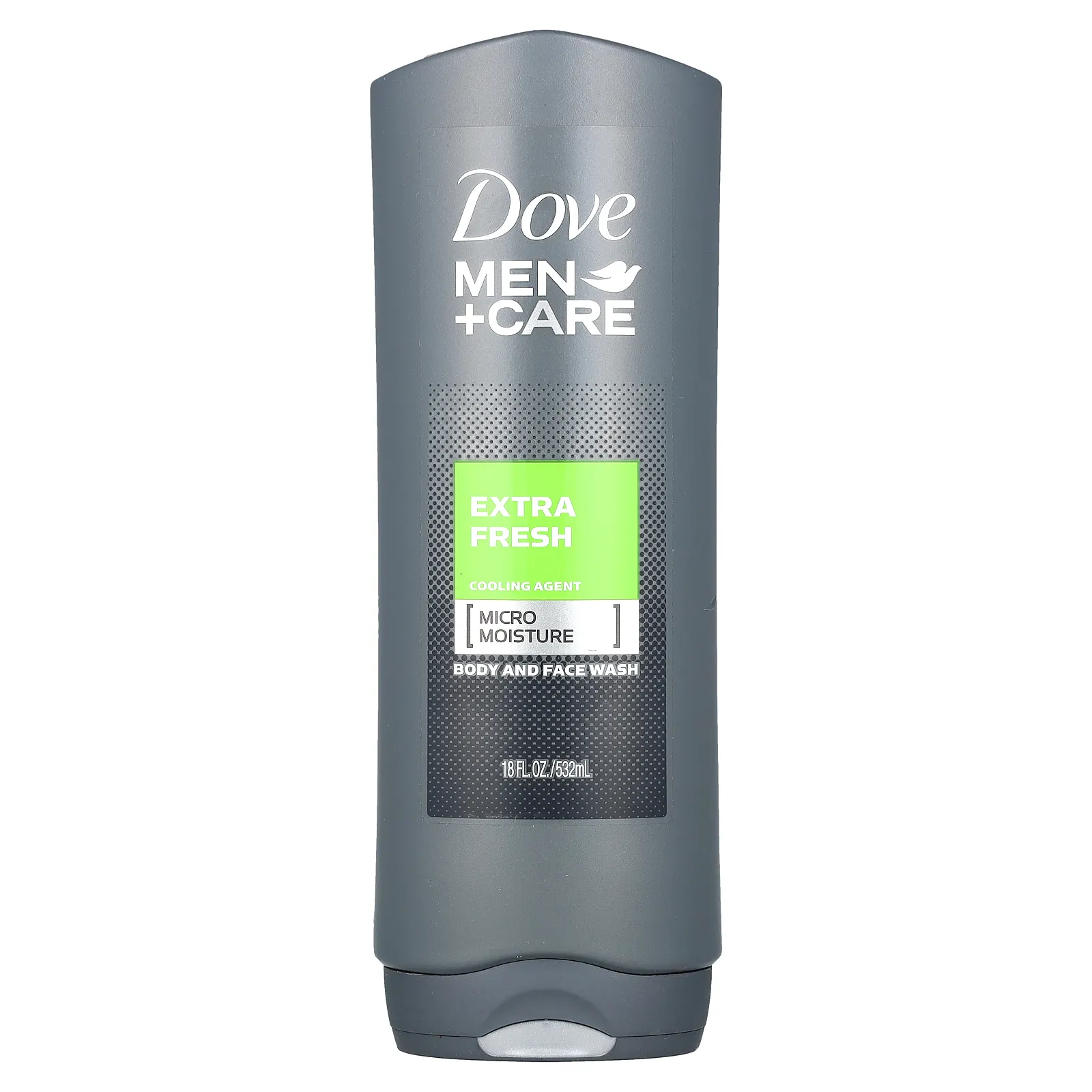 Dove, Men + Care, гель для душа и тела, свежесть, 532 мл (18 жидк. Унций)