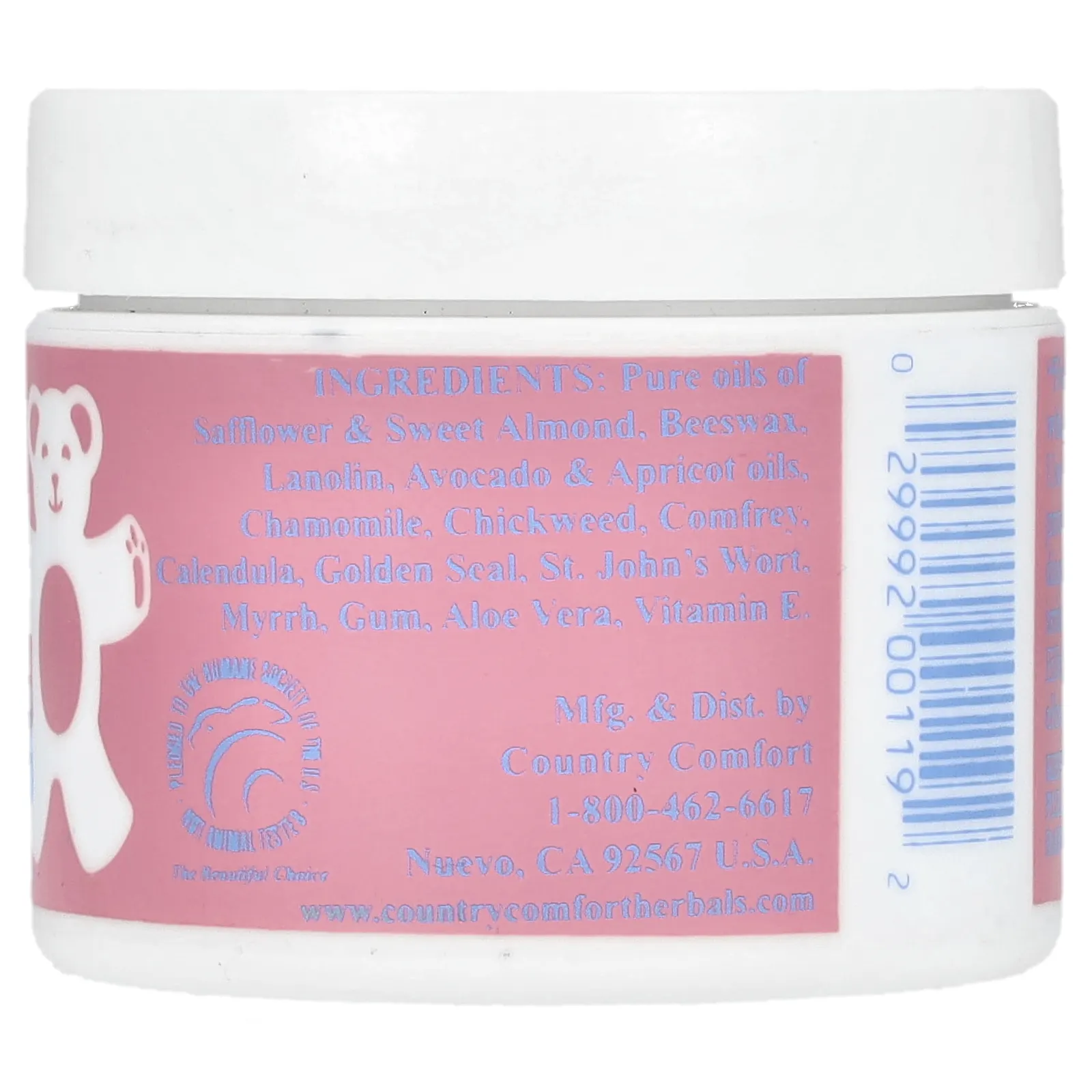 Country Comfort, Детский крем, 2 унции (57 г)