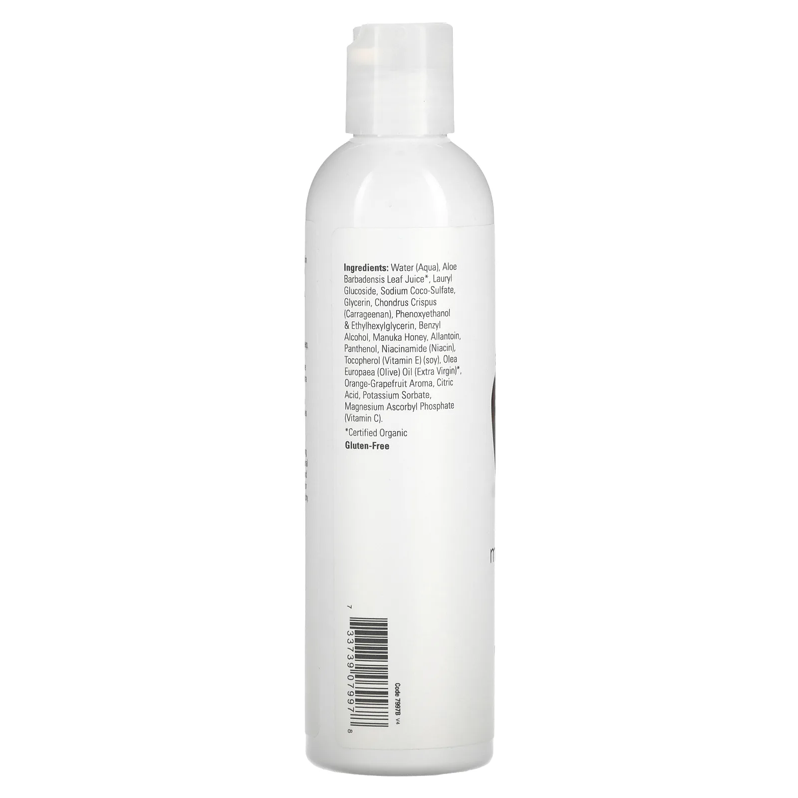 NOW Foods, Solutions, Очищающий Гель, Витамин С и Мед Манука, 237 мл