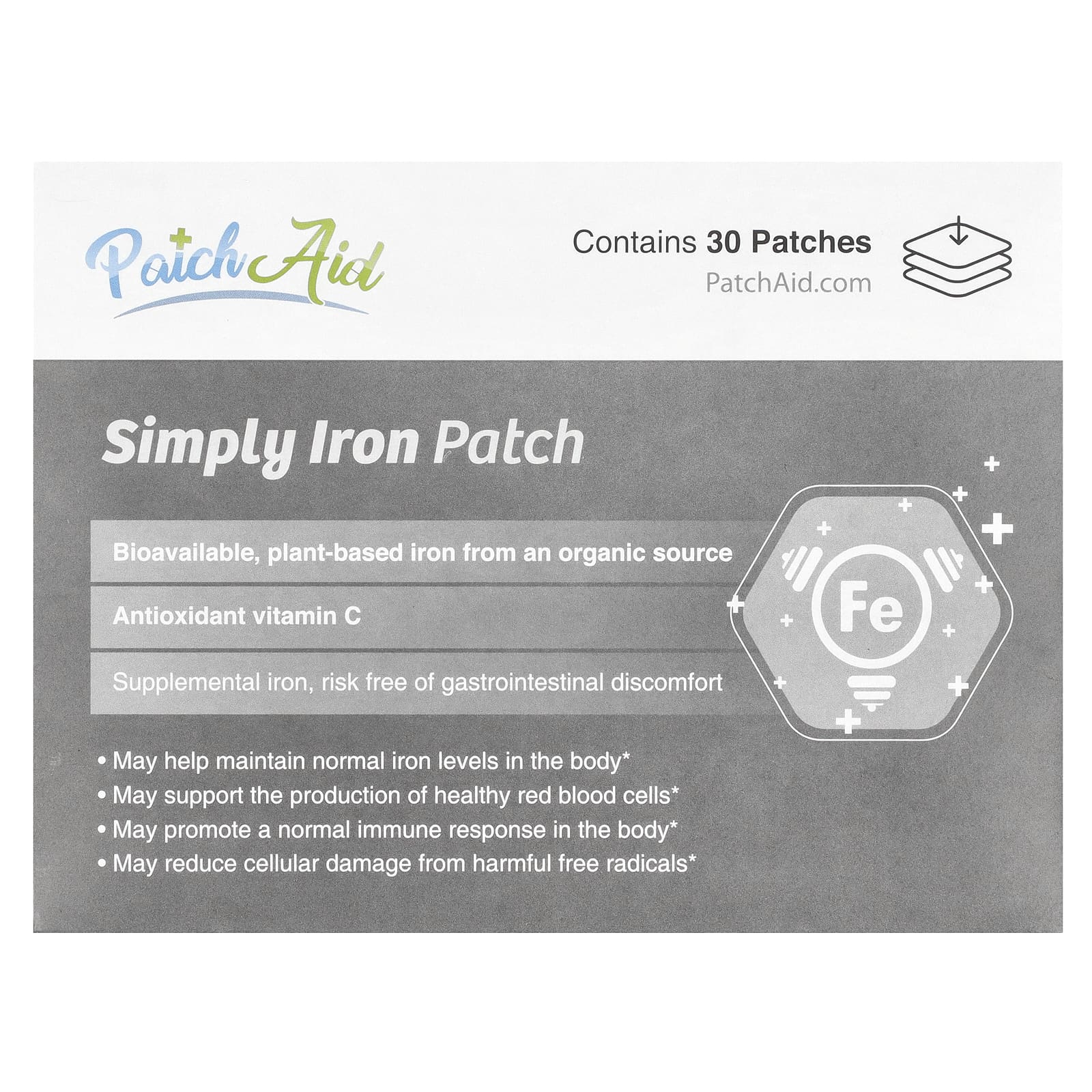 PatchAid, Simply Iron Patch, 30 штук