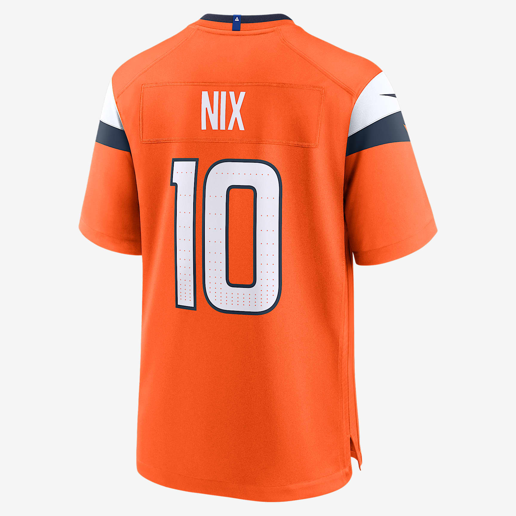 Bo Nix Denver Broncos Men's Nike NFL Game Football Jersey