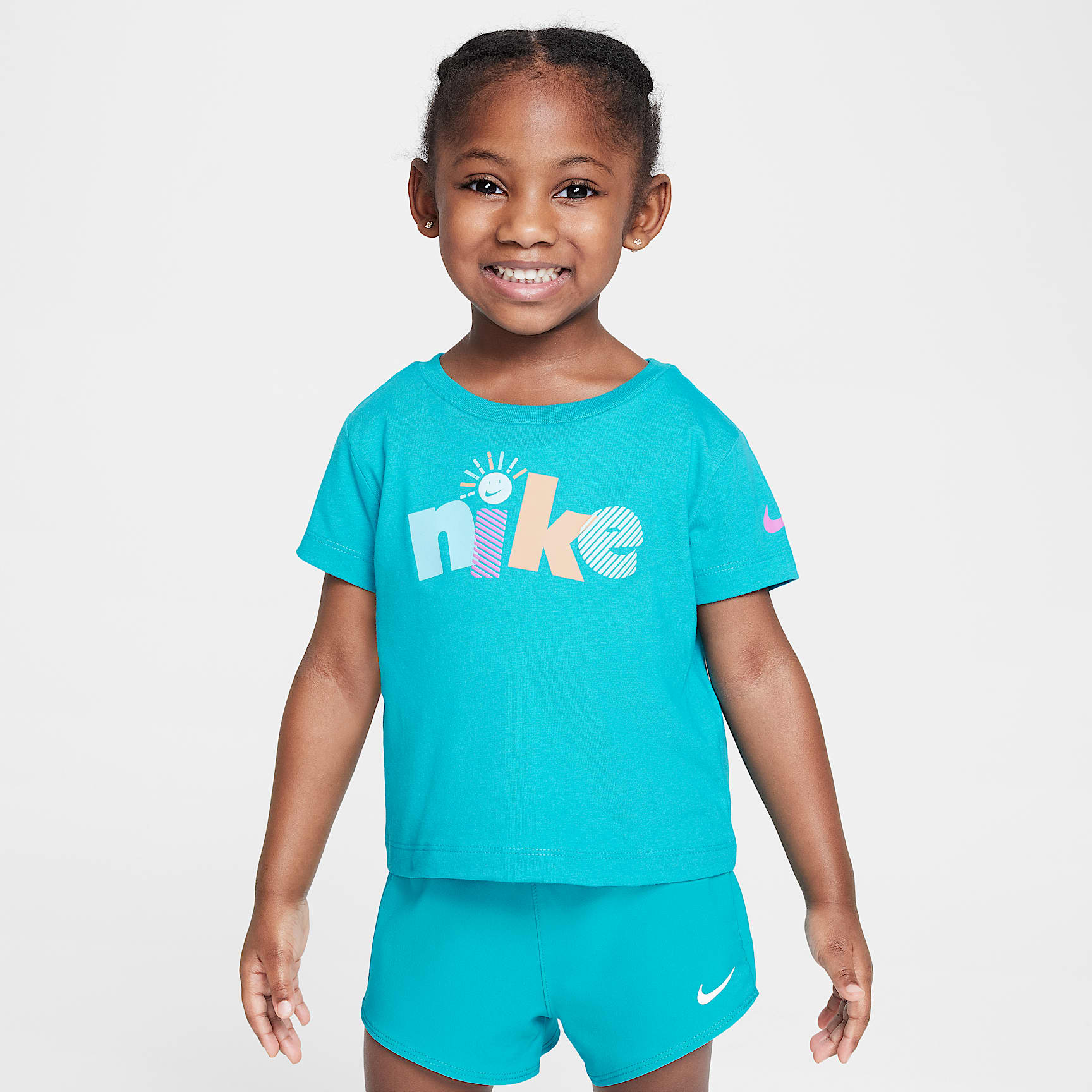 Nike Sunny Swoosh Toddler Graphic T-Shirt