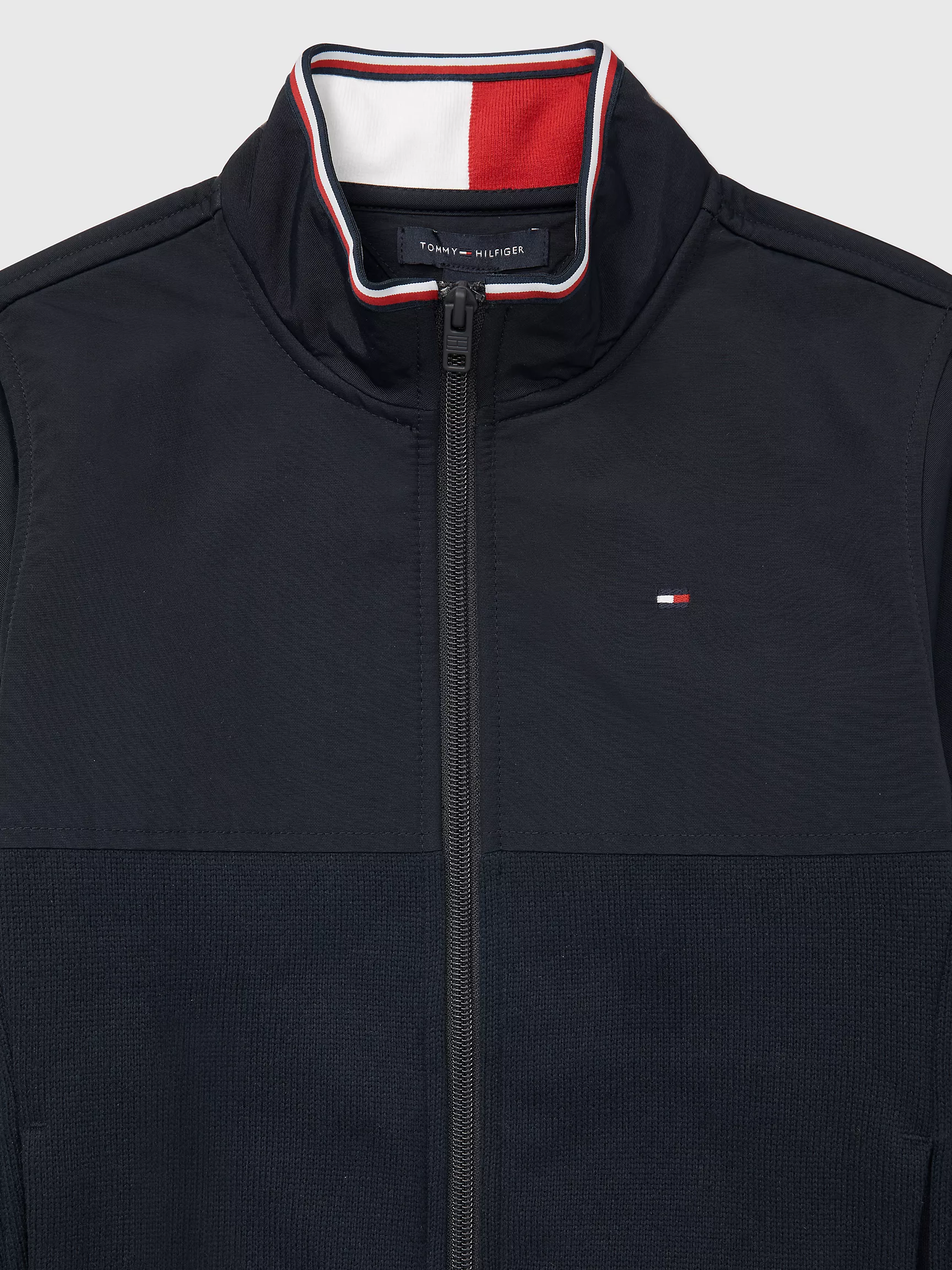 Куртка Tommy Hilfiger для мальчиков и девочек, Детская ветровка с высоким воротником