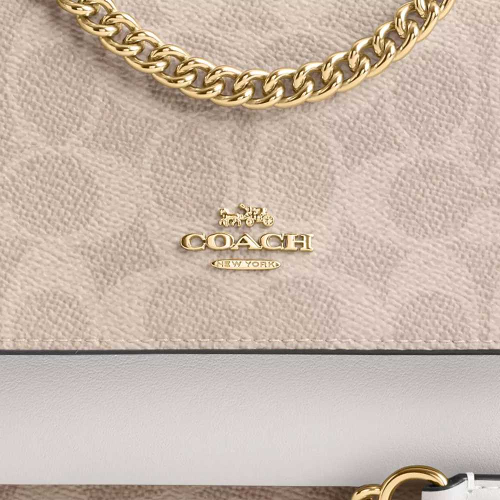 Сумка COACH Mini Klare Crossbody Bag In Signature Canvas
