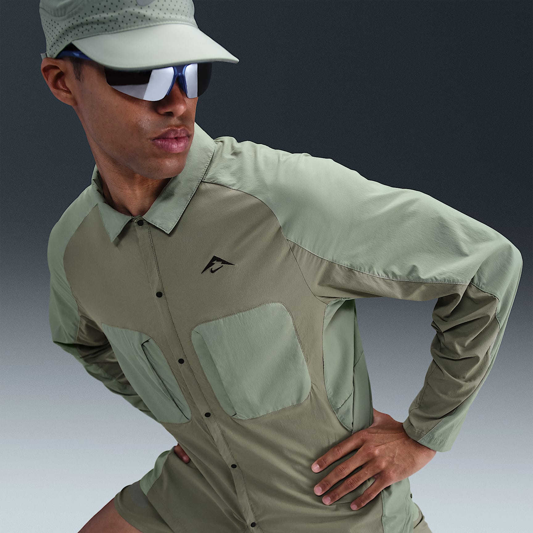 Nike Trail Men's Dri-FIT ADV UV Running Shirt Jacket