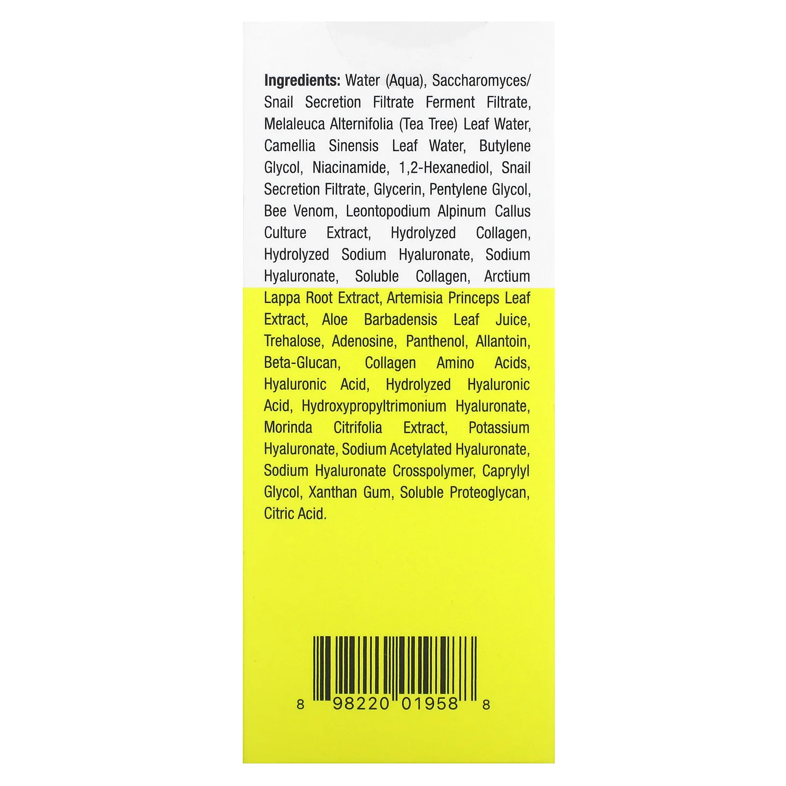 Idealove, Bee Ageless, сыворотка с улиткой и пчелиным ядом, 30 мл (1 жидк. Унция)