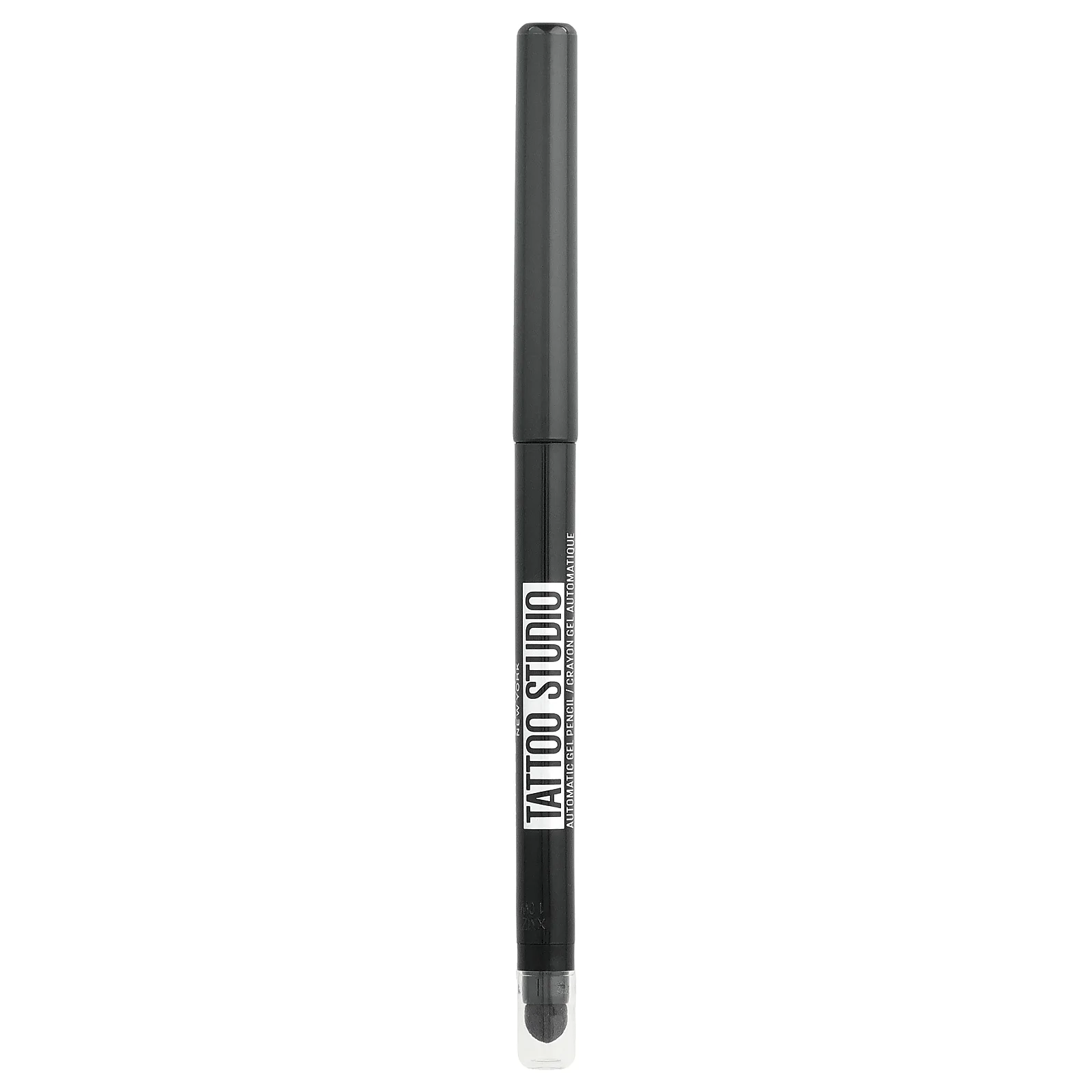 Maybelline, Nail Studio, автоматическая гелевая подводка для глаз, оттенок 010 какао-черный, 280 мг (0,01 унции)