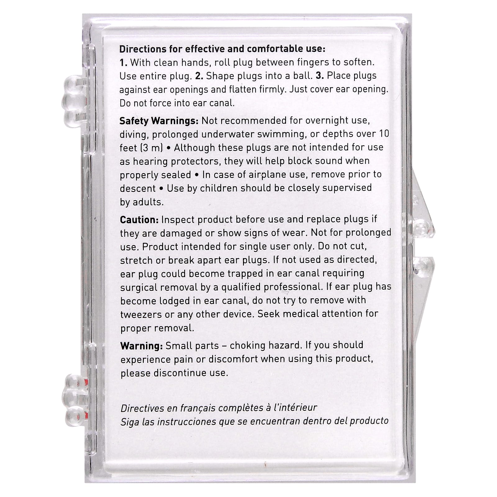 Ezy Dose, мягкие силиконовые беруши для детей, апельсин, 6 пар + футляр