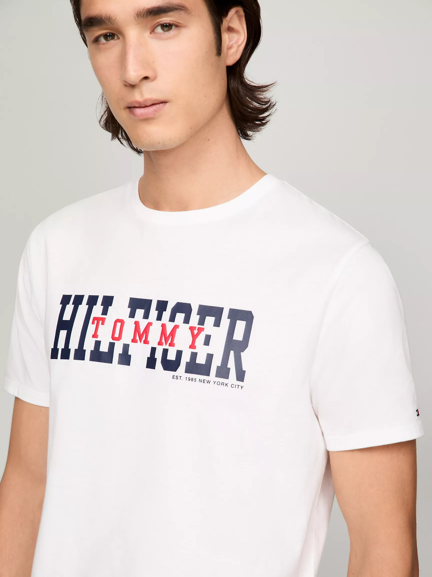 Мужская футболка Tommy Hilfiger, Футболка Tommy с университетским логотипом