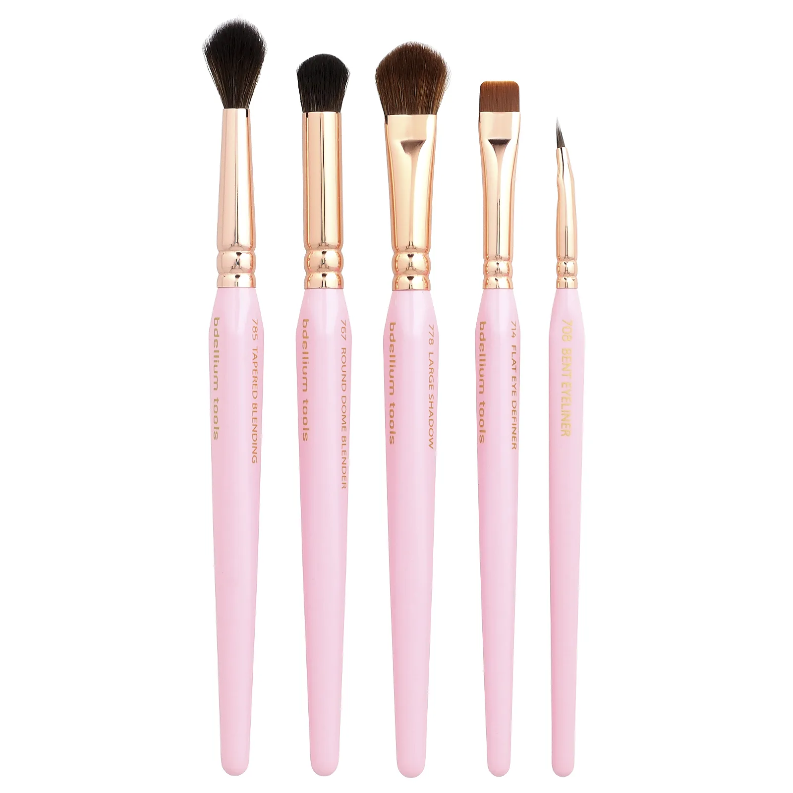 Bdellium Tools, набор кистей для глаз, 5 шт.