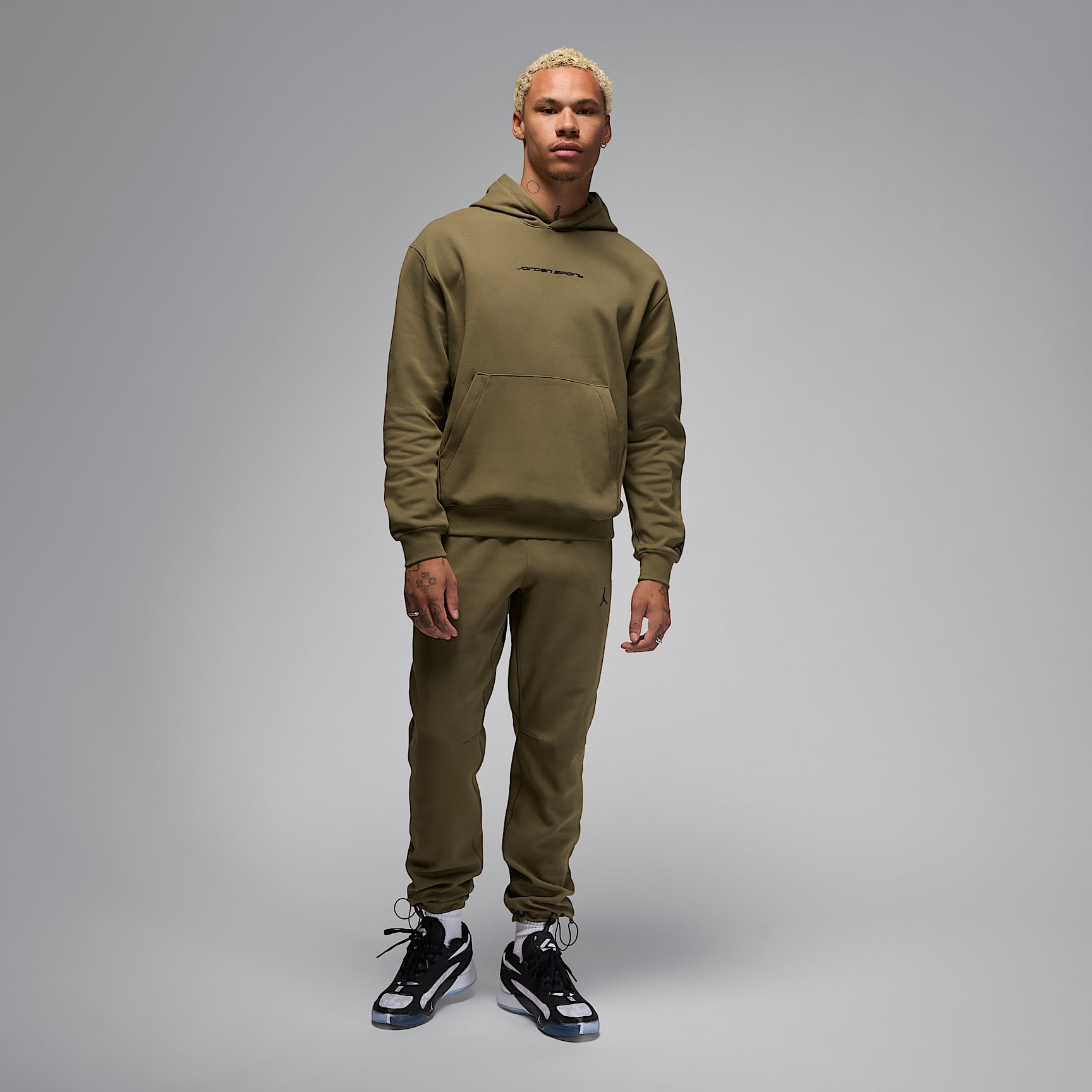 Jordan Sport Hoop Fleece Men's Dri-FIT Pullover Hoodie