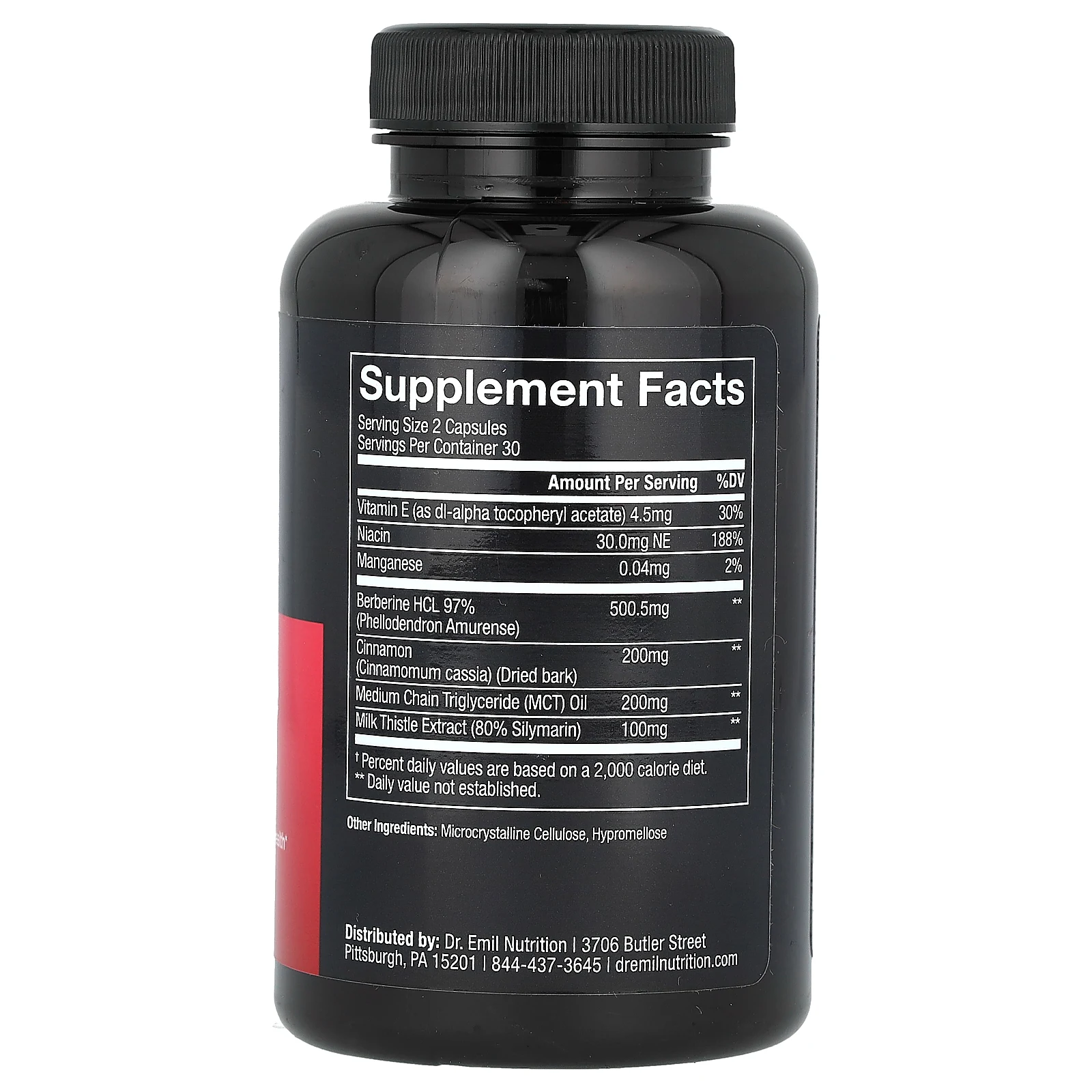 Dr. Emil Nutrition, Berberine Plus, 60 капсул