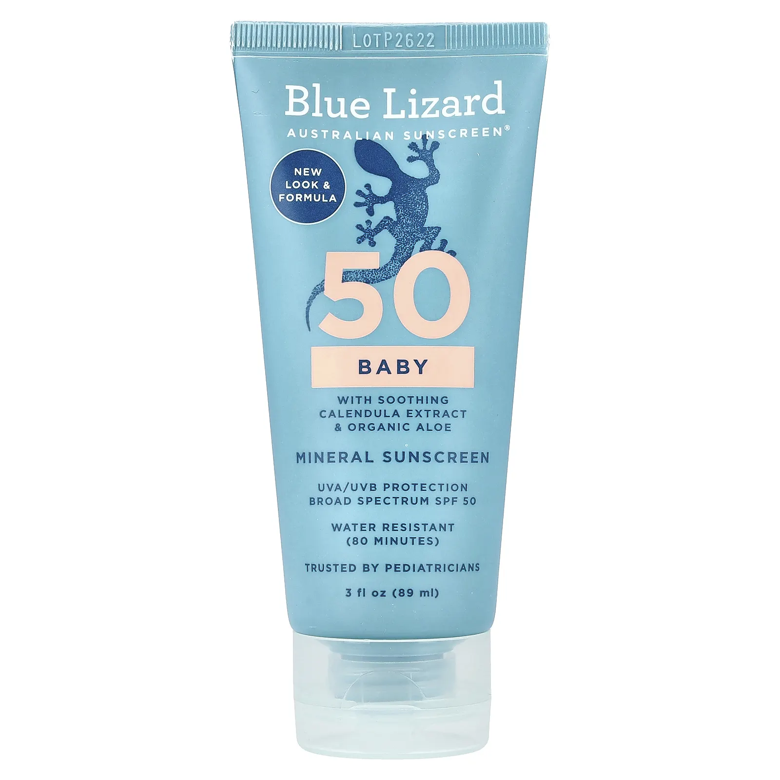 Blue Lizard Australian Sunscreen, детское минеральное солнцезащитное средство, SPF 50, 89 мл (3 жидк. унции)
