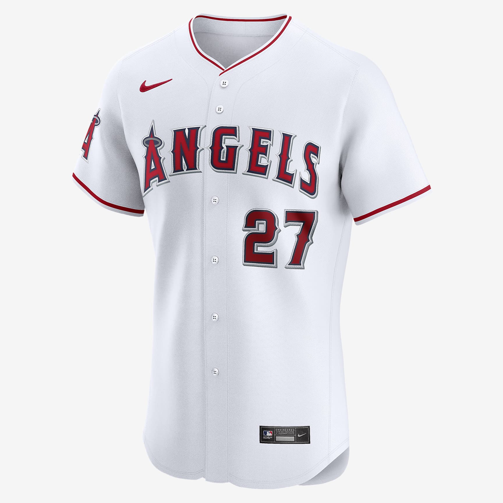 Mike Trout Los Angeles Angels Men's Nike Dri-FIT ADV MLB Elite Jersey